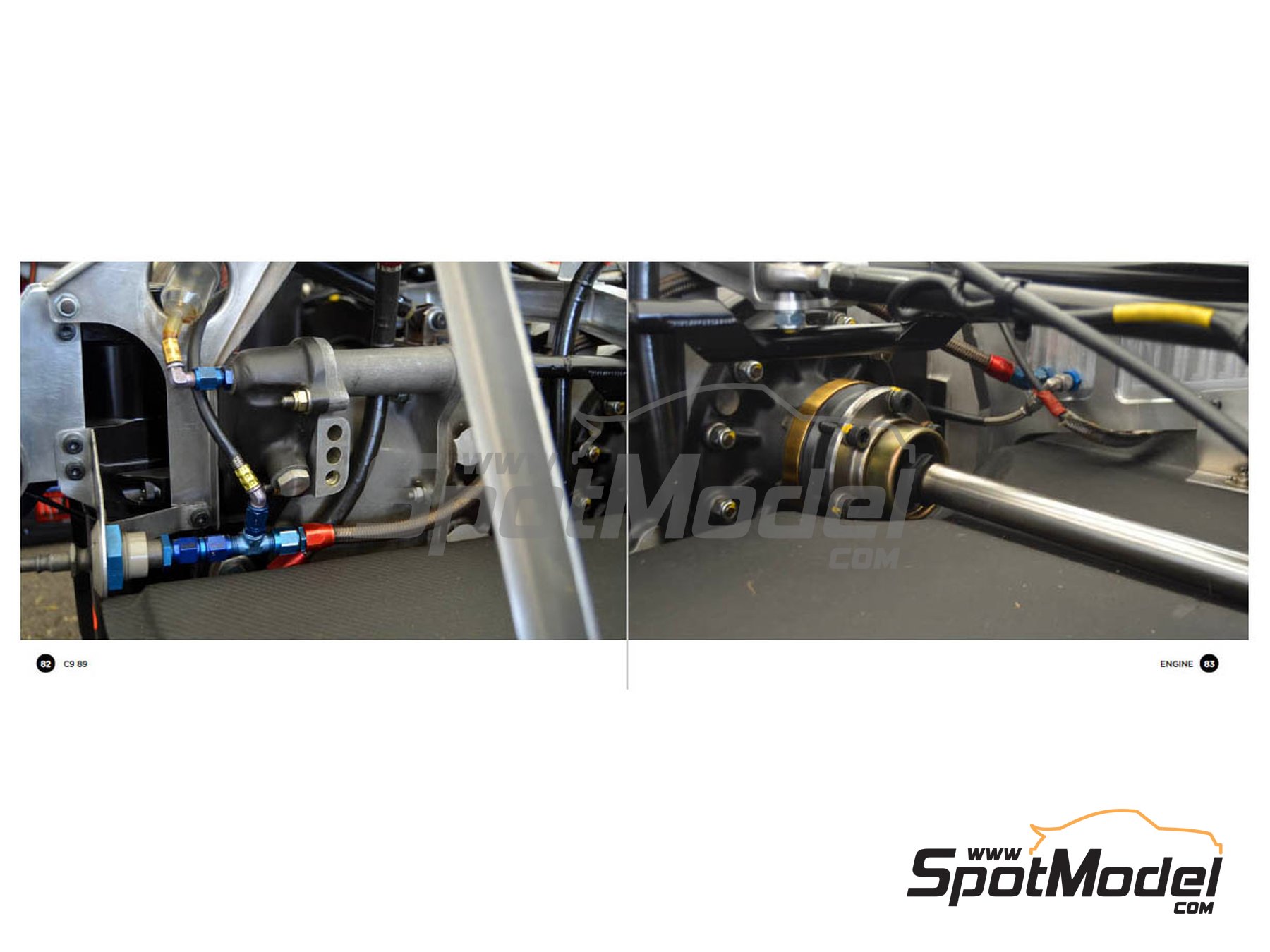 Image 3: Sauber Mercedes C9 -  1989 | Libro de referencia fabricado por Komakai (ref. KOM-UDG008)