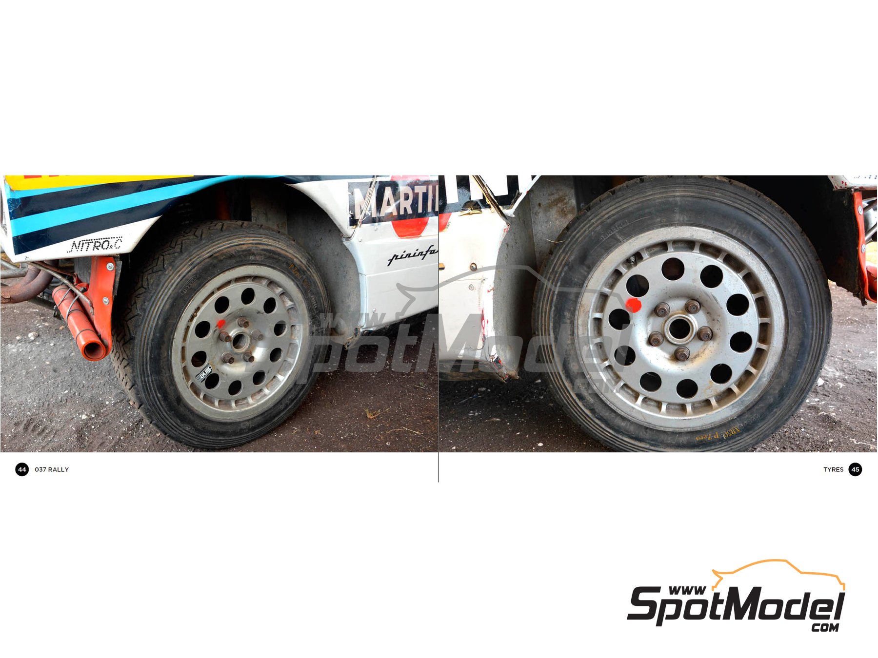 Image 4: Lancia 037 Rally | Libro de referencia fabricado por Komakai (ref.&nbsp;KOM-UDG010)