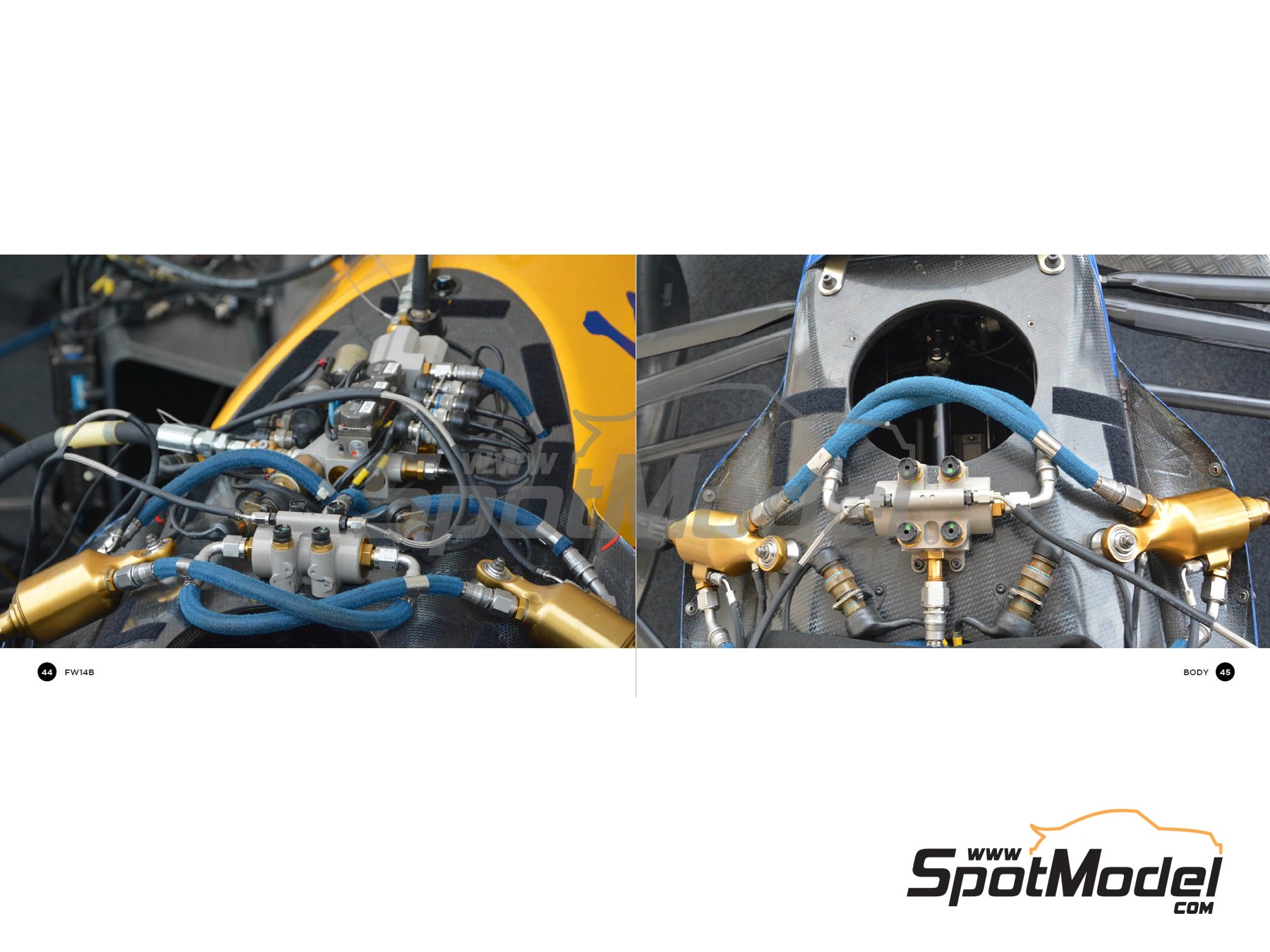 Image 2: Williams Renault FW14B | Libro de referencia fabricado por Komakai (ref.&nbsp;KOM-UDG011, tambien 9788410546714)