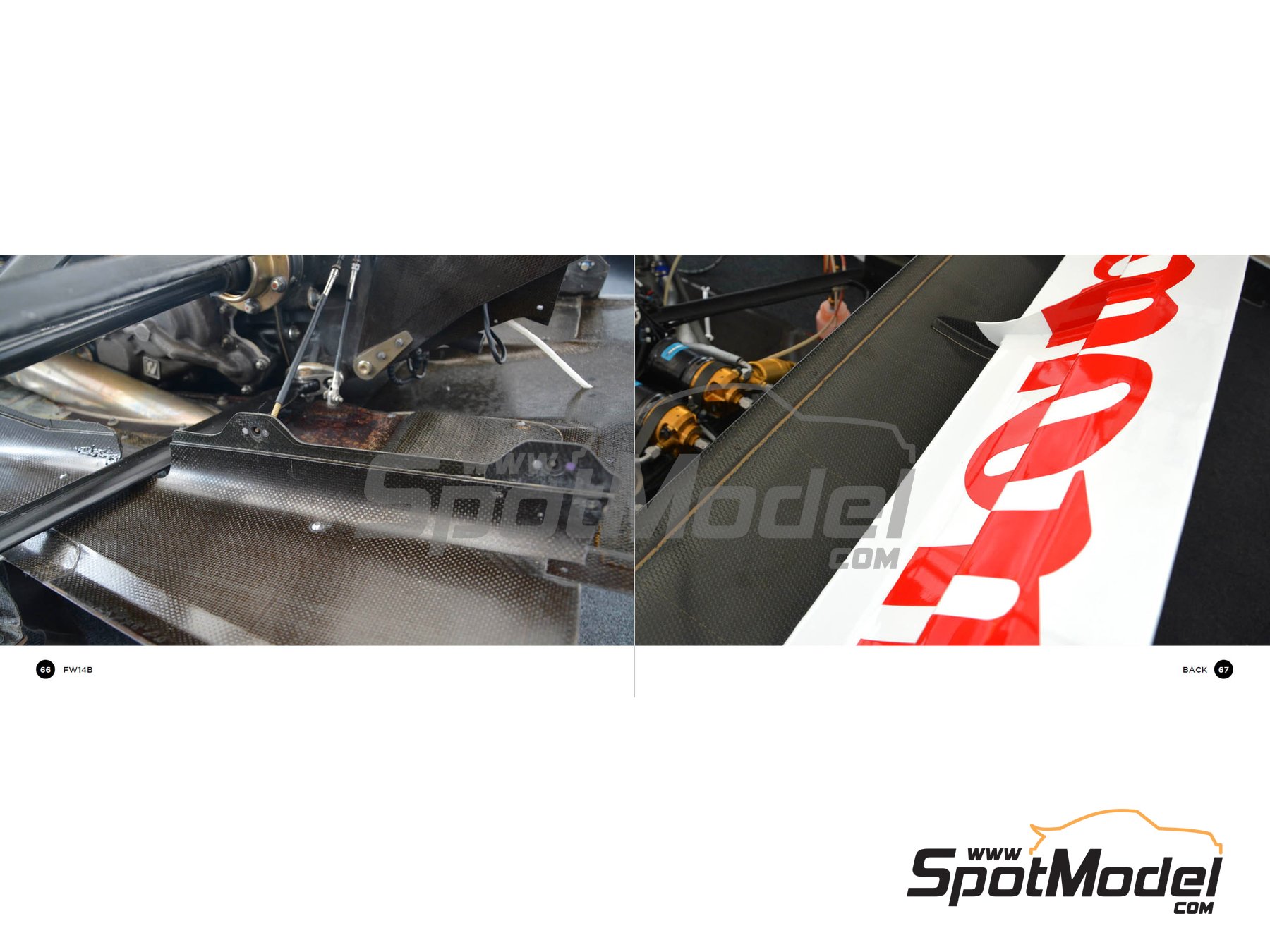 Image 3: Williams Renault FW14B | Libro de referencia fabricado por Komakai (ref.&nbsp;KOM-UDG011, tambien 9788410546714)