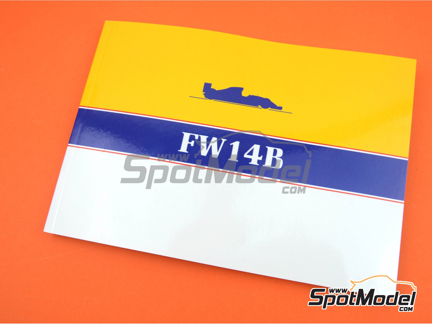 Image 4: Williams Renault FW14B | Libro de referencia fabricado por Komakai (ref.&nbsp;KOM-UDG011, tambien 9788410546714)