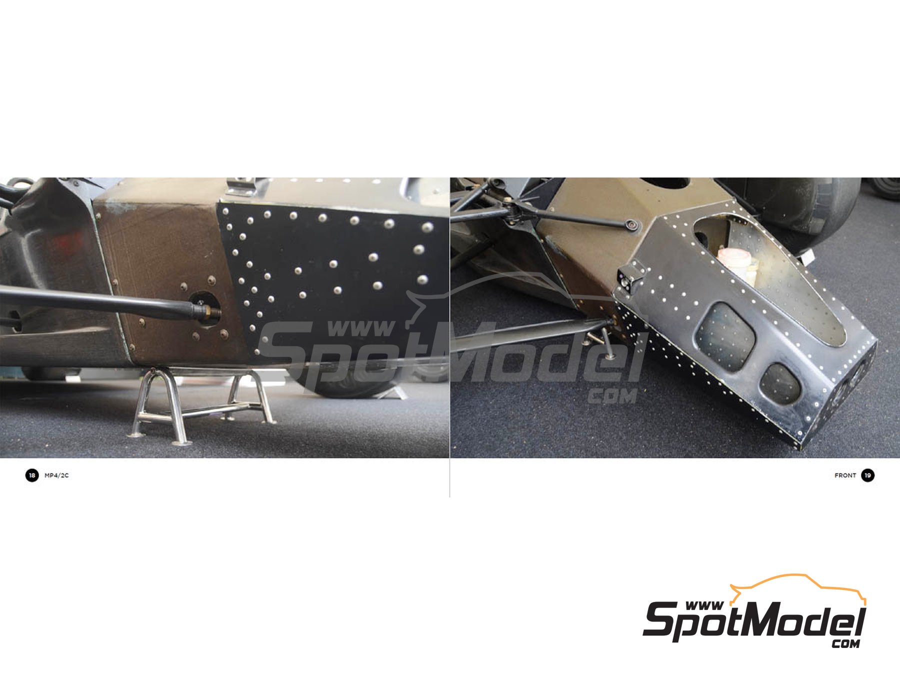 Image 1: McLaren TAG Porsche MP4/2C | Reference / walkaround book manufactured by Komakai (ref.&nbsp;KOM-UDG012)