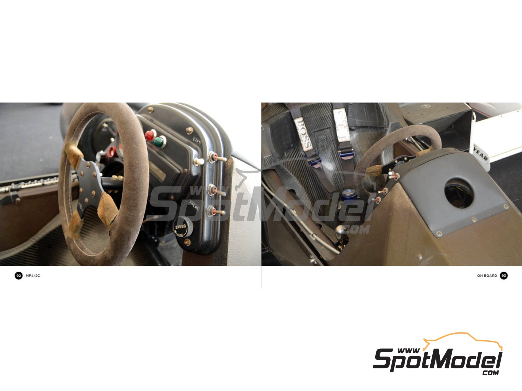 Image 3: McLaren TAG Porsche MP4/2C | Reference / walkaround book manufactured by Komakai (ref.&nbsp;KOM-UDG012)