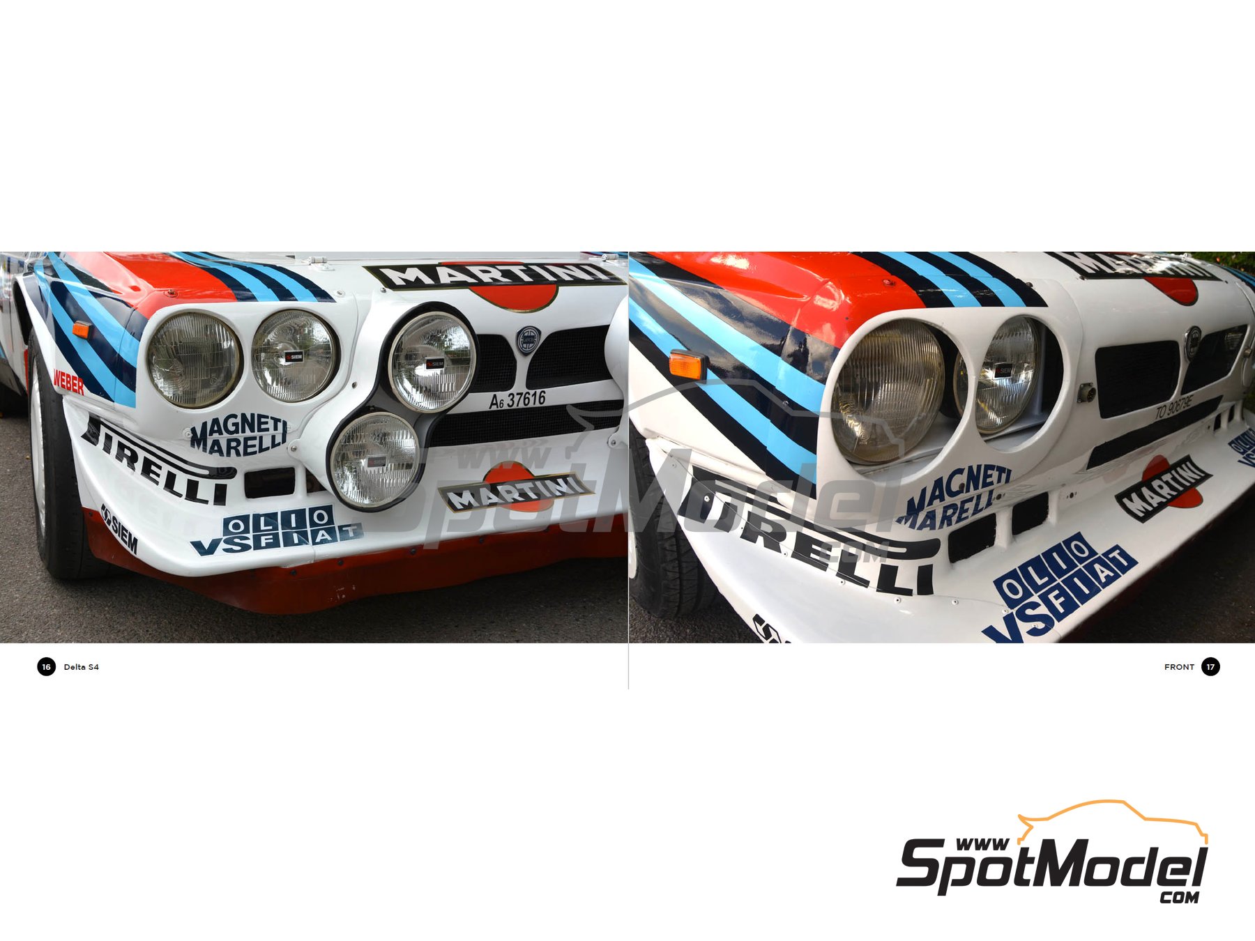 Image 1: Lancia Delta S4 | Reference / walkaround book manufactured by Komakai (ref.&nbsp;KOM-UDG013)