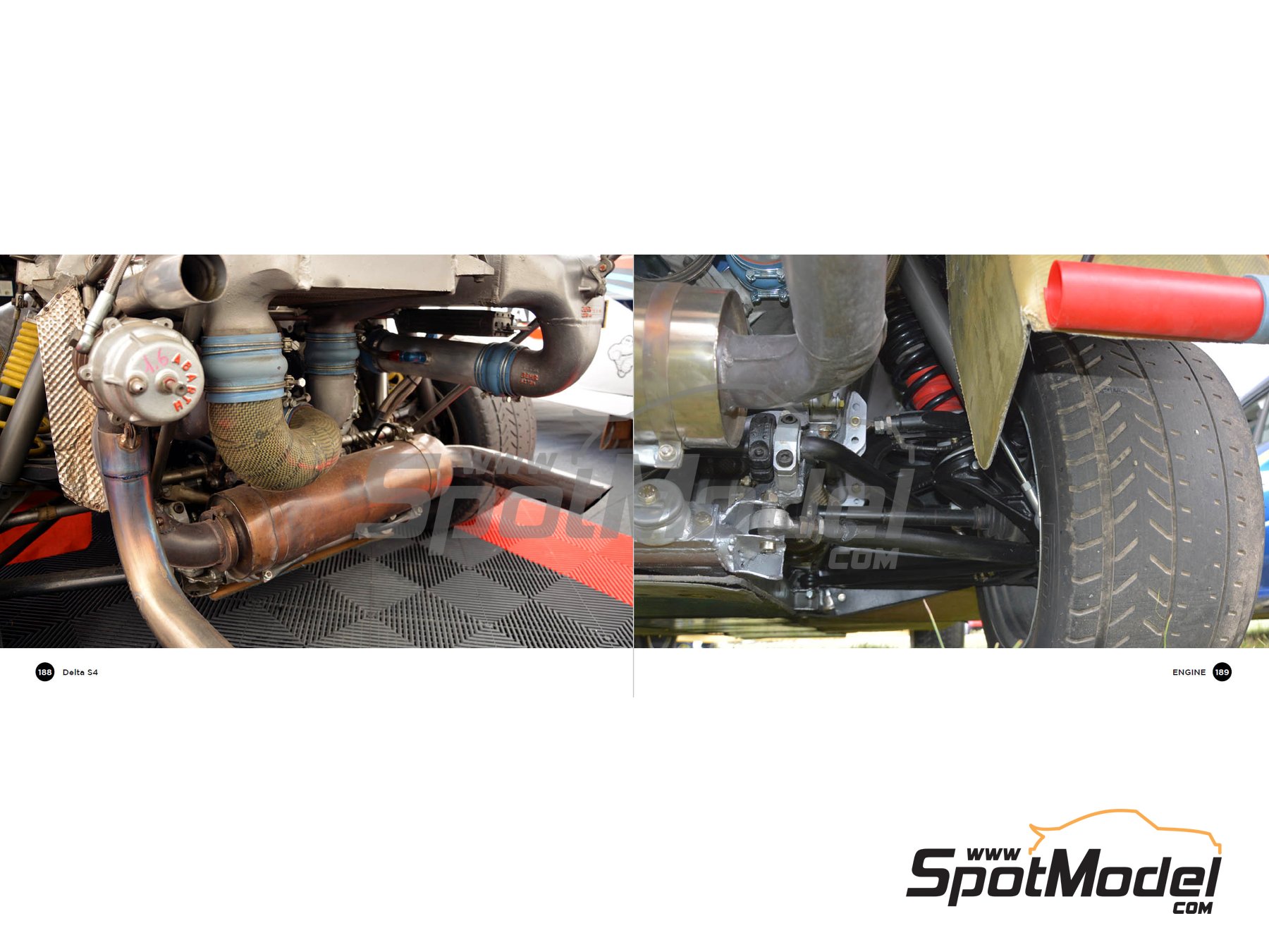 Image 3: Lancia Delta S4 | Reference / walkaround book manufactured by Komakai (ref.&nbsp;KOM-UDG013)