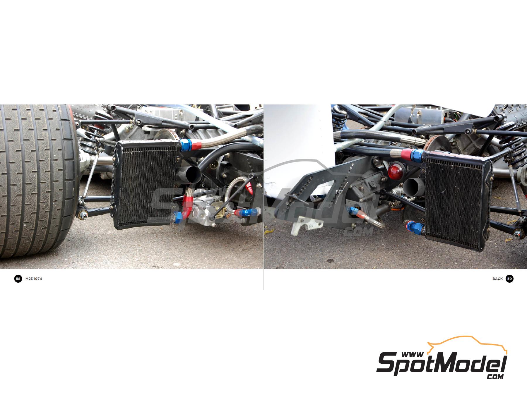 Image 2: McLaren Ford M23 - FIA Formula 1 World Championship 1974 | Reference / walkaround book manufactured by Komakai (ref.&nbsp;KOM-UDG023)