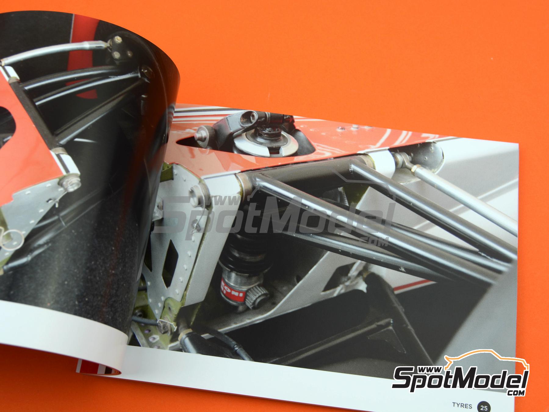 Image 4: McLaren Ford M23 - FIA Formula 1 World Championship 1974 | Reference / walkaround book manufactured by Komakai (ref.&nbsp;KOM-UDG023)