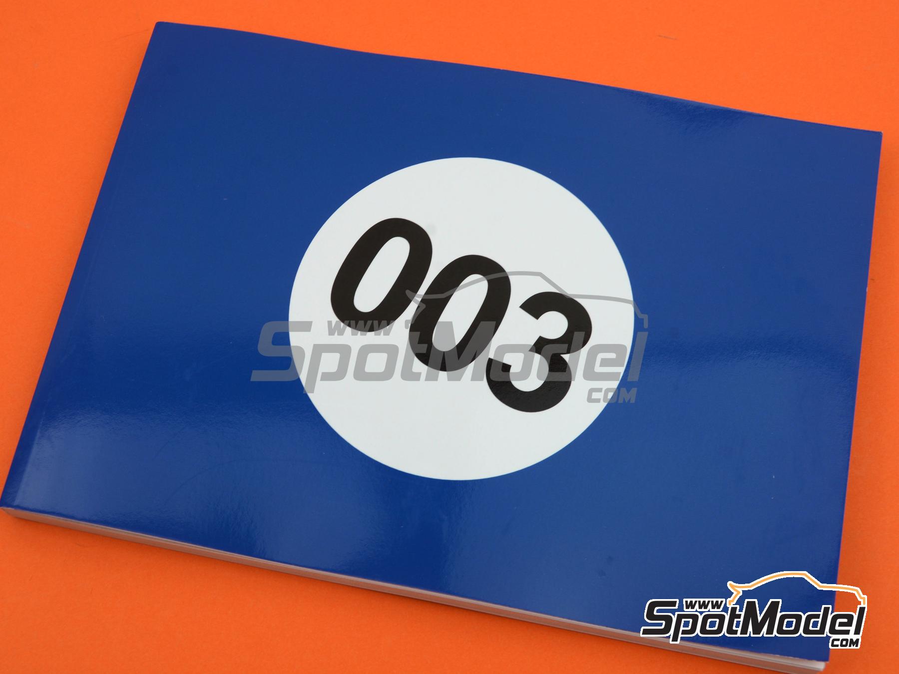 Image 4: Tyrrell Ford 003 | Reference / walkaround book manufactured by Komakai (ref. KOM-UDG024)