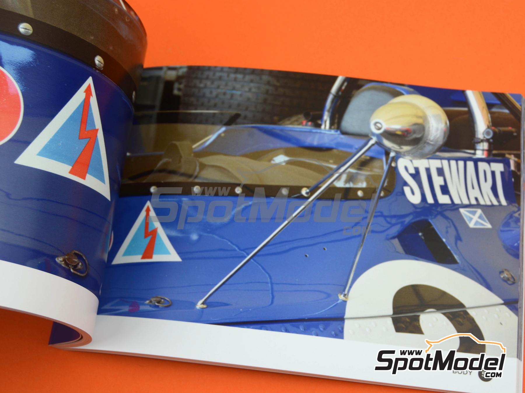 Image 6: Tyrrell Ford 003 | Reference / walkaround book manufactured by Komakai (ref. KOM-UDG024)