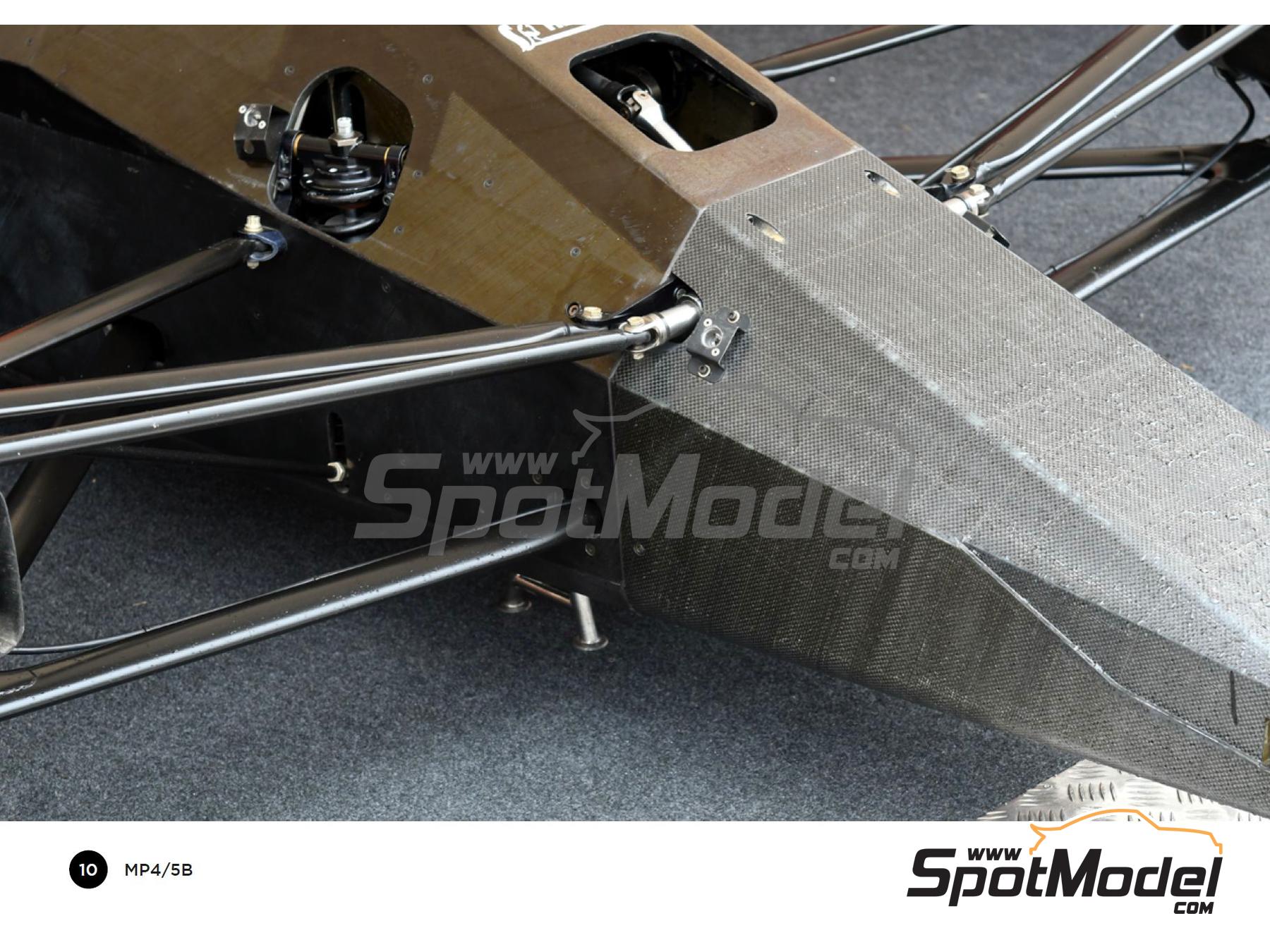 Image 1: McLaren Honda MP4/5b | Libro de referencia fabricado por Komakai (ref. KOM-UDG025)