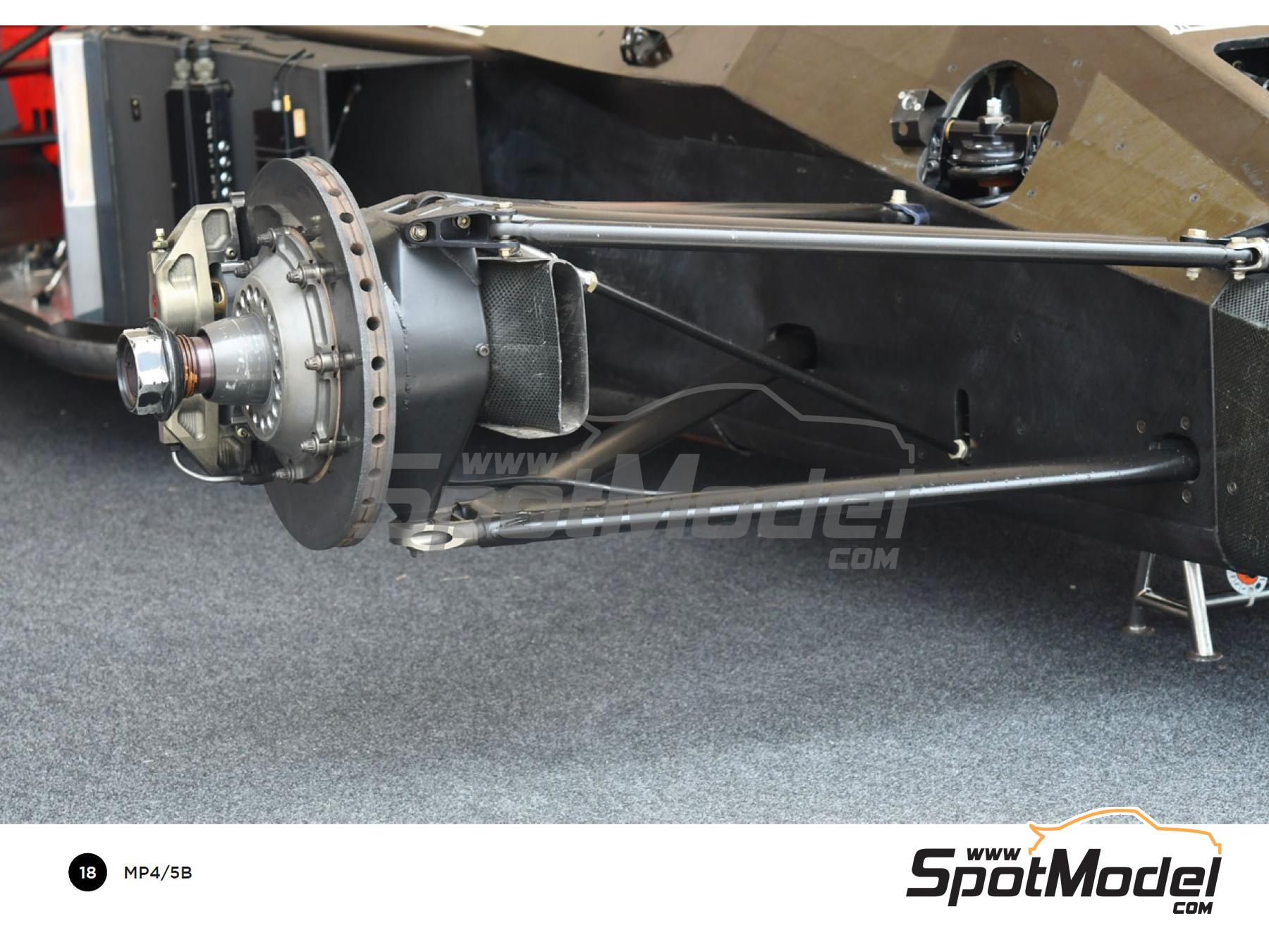 Image 2: McLaren Honda MP4/5b | Libro de referencia fabricado por Komakai (ref. KOM-UDG025)