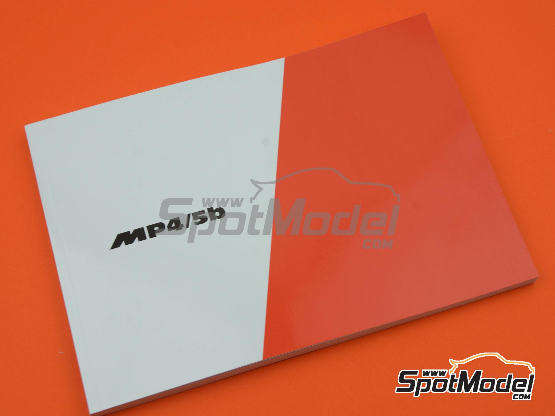 Image 4: McLaren Honda MP4/5b | Libro de referencia fabricado por Komakai (ref. KOM-UDG025)
