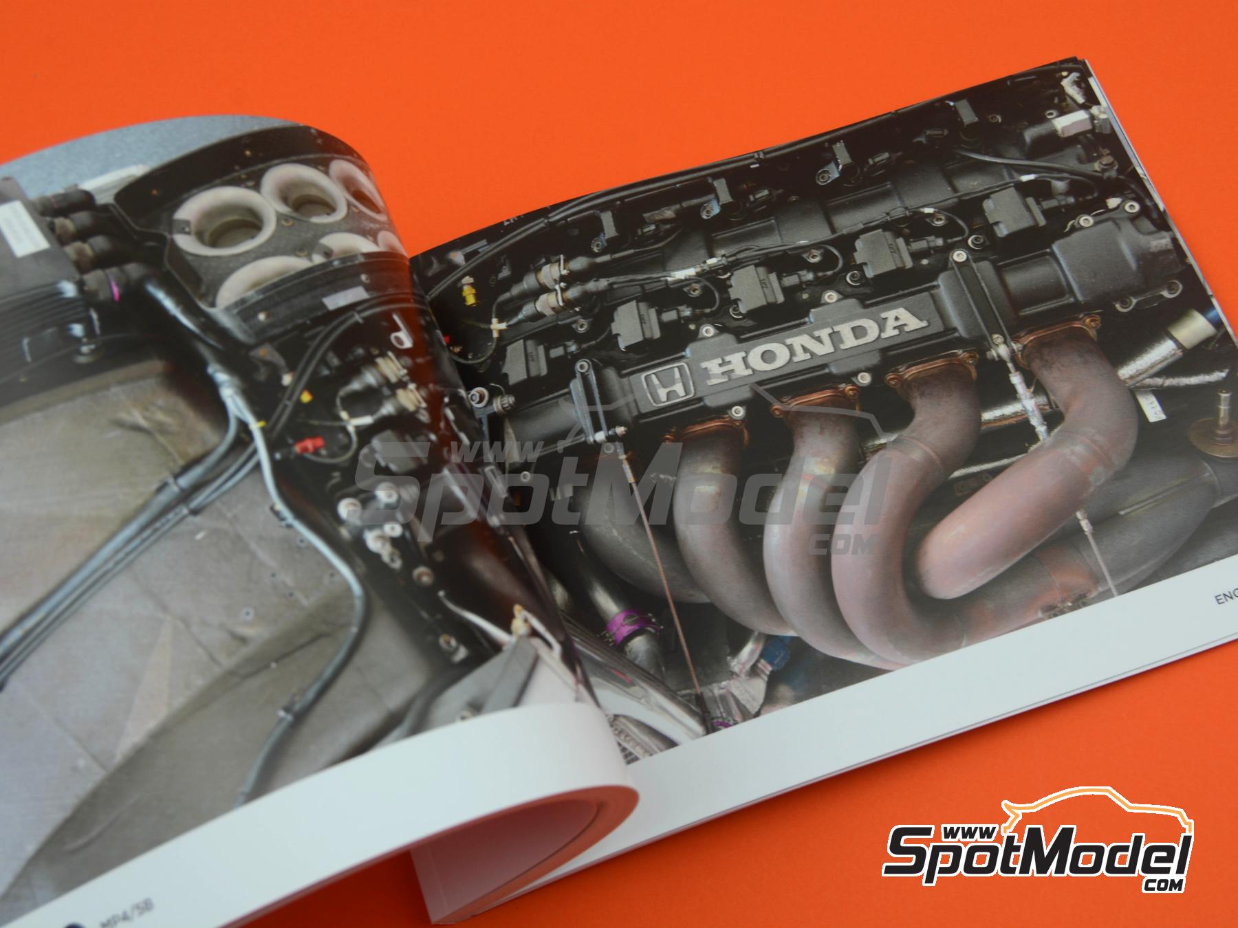 Image 8: McLaren Honda MP4/5b | Libro de referencia fabricado por Komakai (ref. KOM-UDG025)