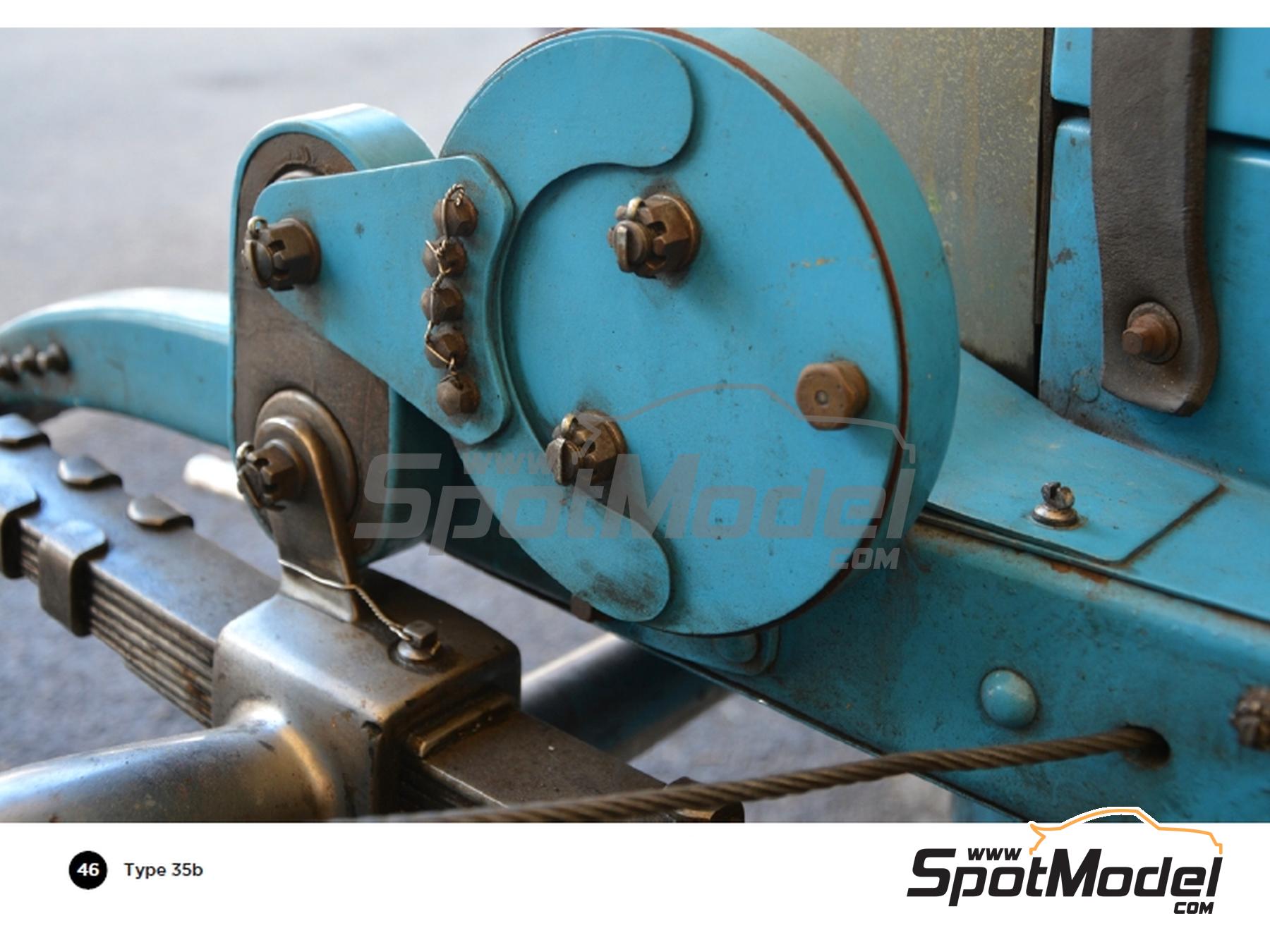 Image 2: Bugatti Type 35B | Reference / walkaround book manufactured by Komakai (ref. KOM-UDG026)