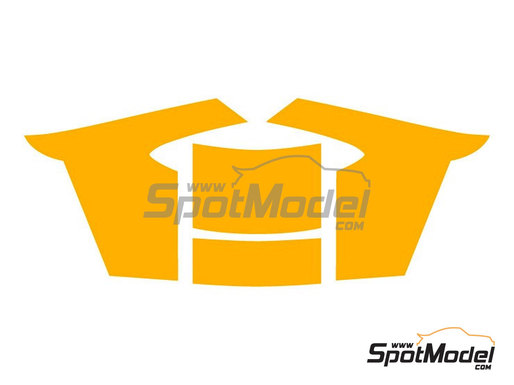 Image 5: Mercedes Benz AMG GT3 Evo Goodsmile Racing Team sponsored by Hatsune Miku - Autobacs Super GT Series 2023 | Marking / livery in 1/24 scale manufactured by LB Production (ref.&nbsp;LB-24090, also LB24090)