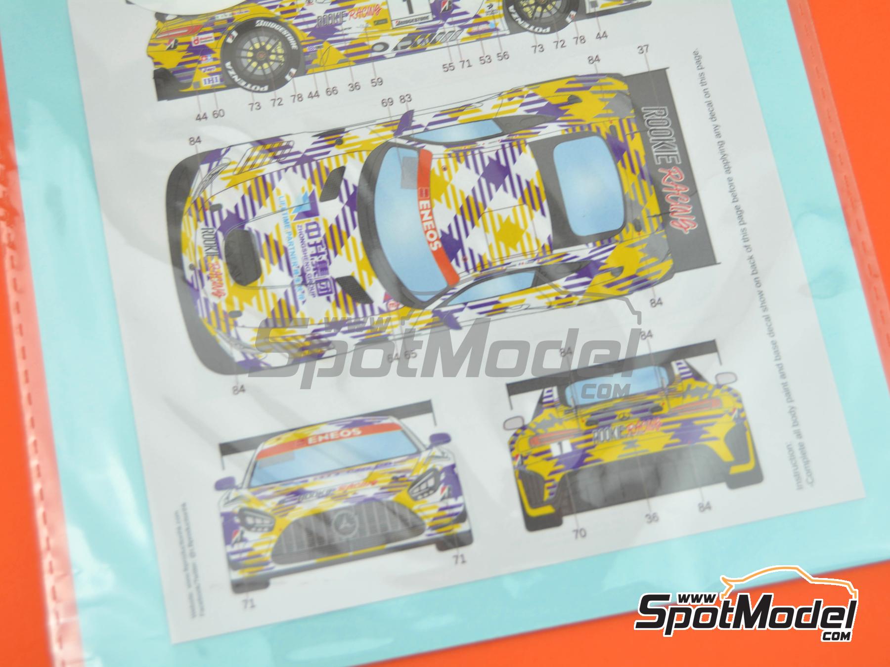 Tamiya Racing Livery LB Production LB24103: Marking / livery 1/24 scale - Mercedes Benz AMG ...