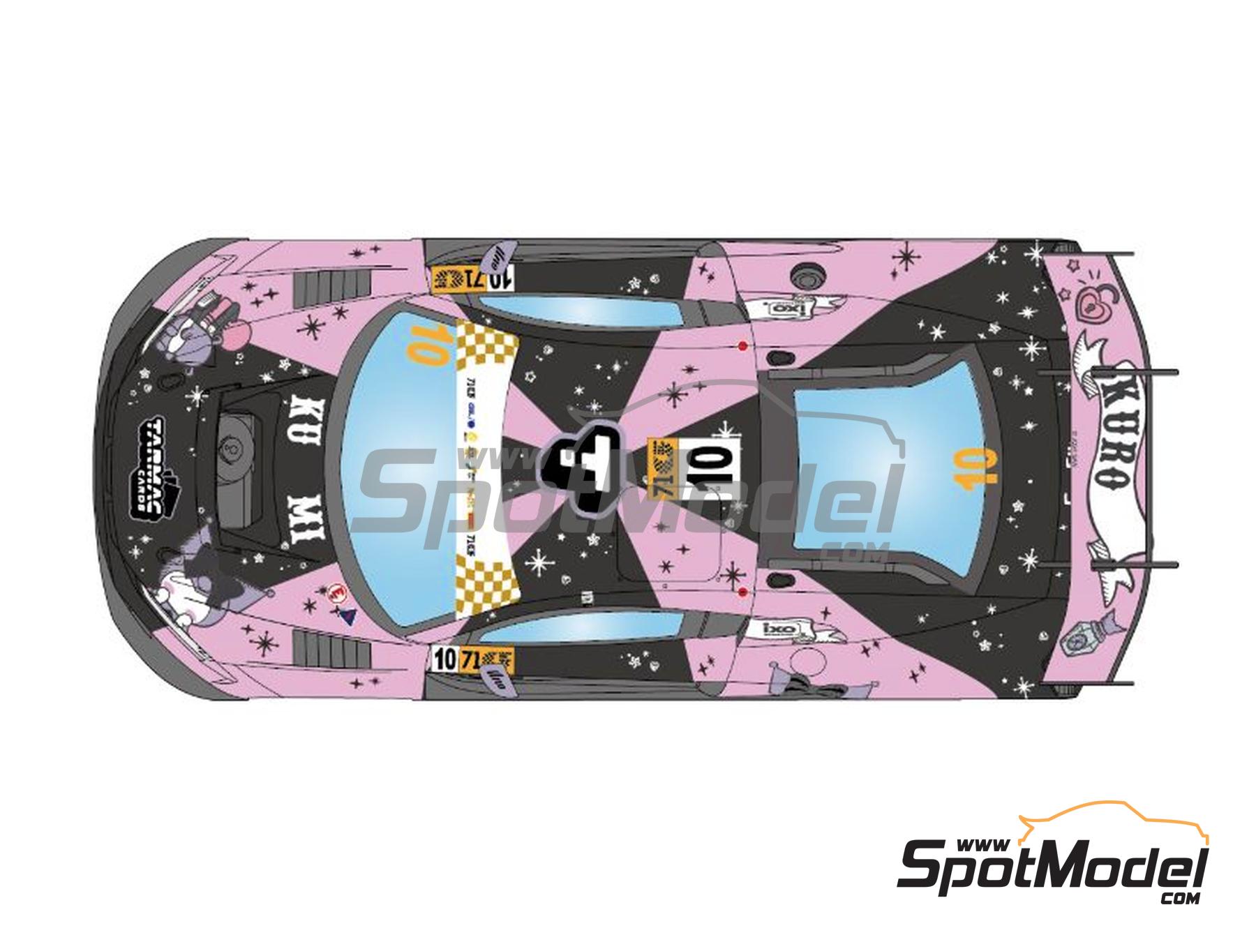 Image 3: Audi R8 LMS GT3 Evo II UNO Racing Team sponsored by Tarmac Works - Macau FIA GT World Cup Championship 2024 | Marking / livery in 1/24 scale manufactured by LB Production (ref.&nbsp;LB-24109, also LB24109)