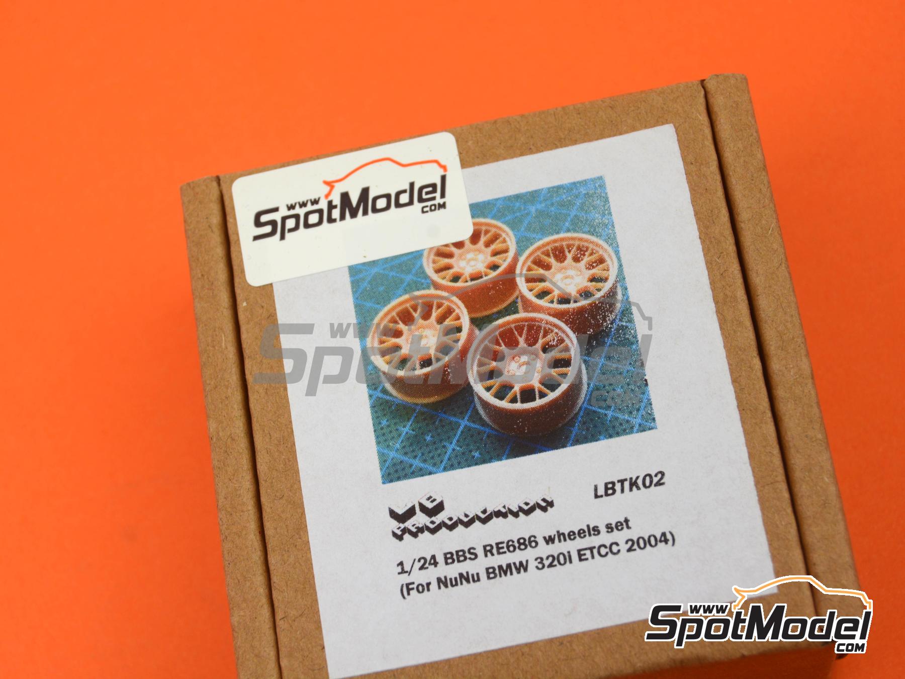 Image 5: BBS RE686 | Rims in 1/24 scale manufactured by LB Production (ref.&nbsp;LB-TK02, also LBTK02)