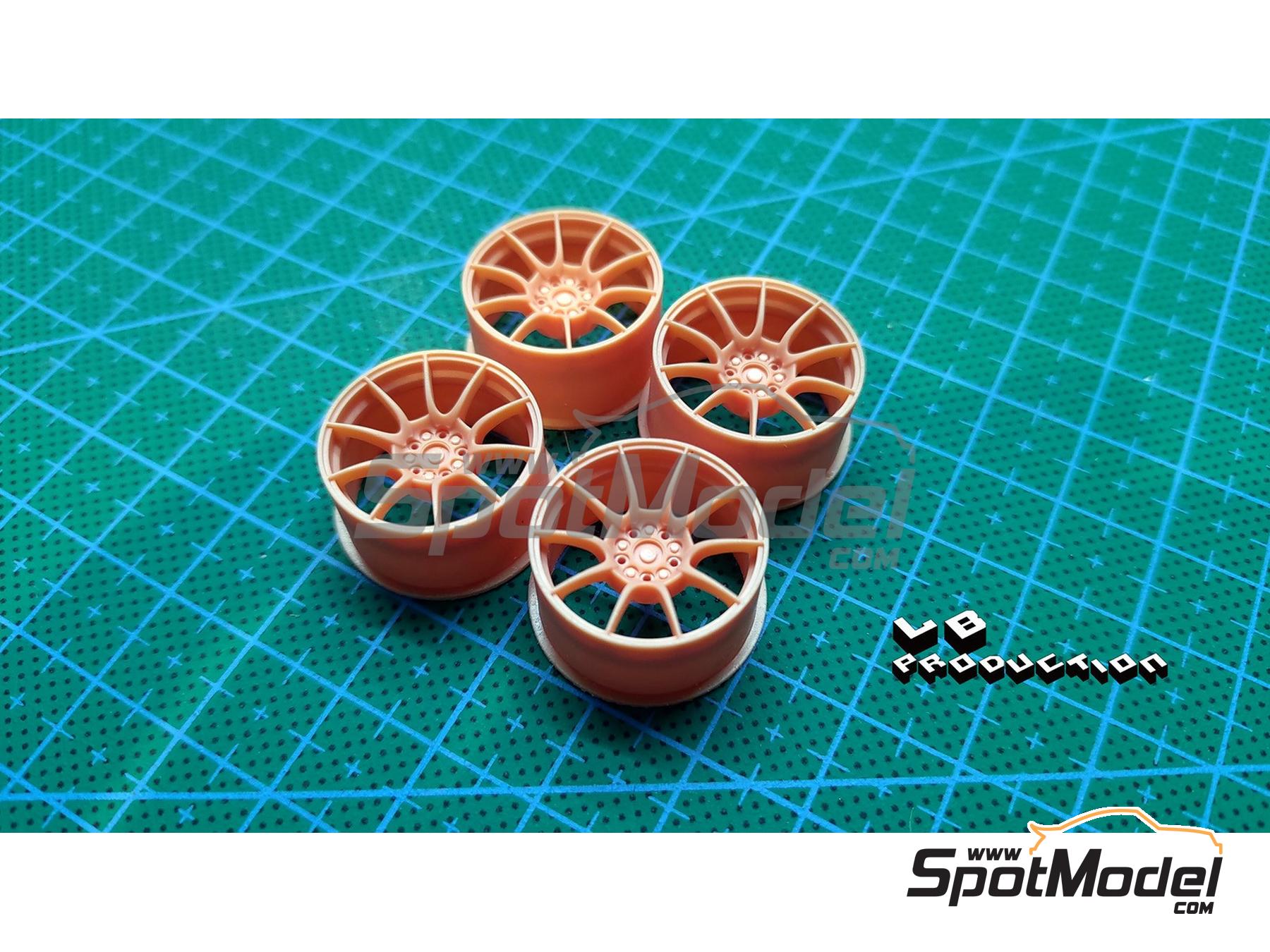 Image 4: ATS DTC | Llantas en escala 1/24 fabricado por LB Production (ref. LB-TK04, tambien LBTK04)