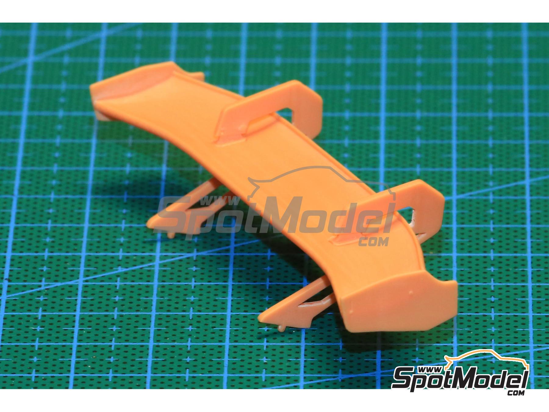 Image 1: Audi R8 LMS Evo II | Wing set in 1/24 scale manufactured by LB Production (ref.&nbsp;LB-TK08, also LBTK08)