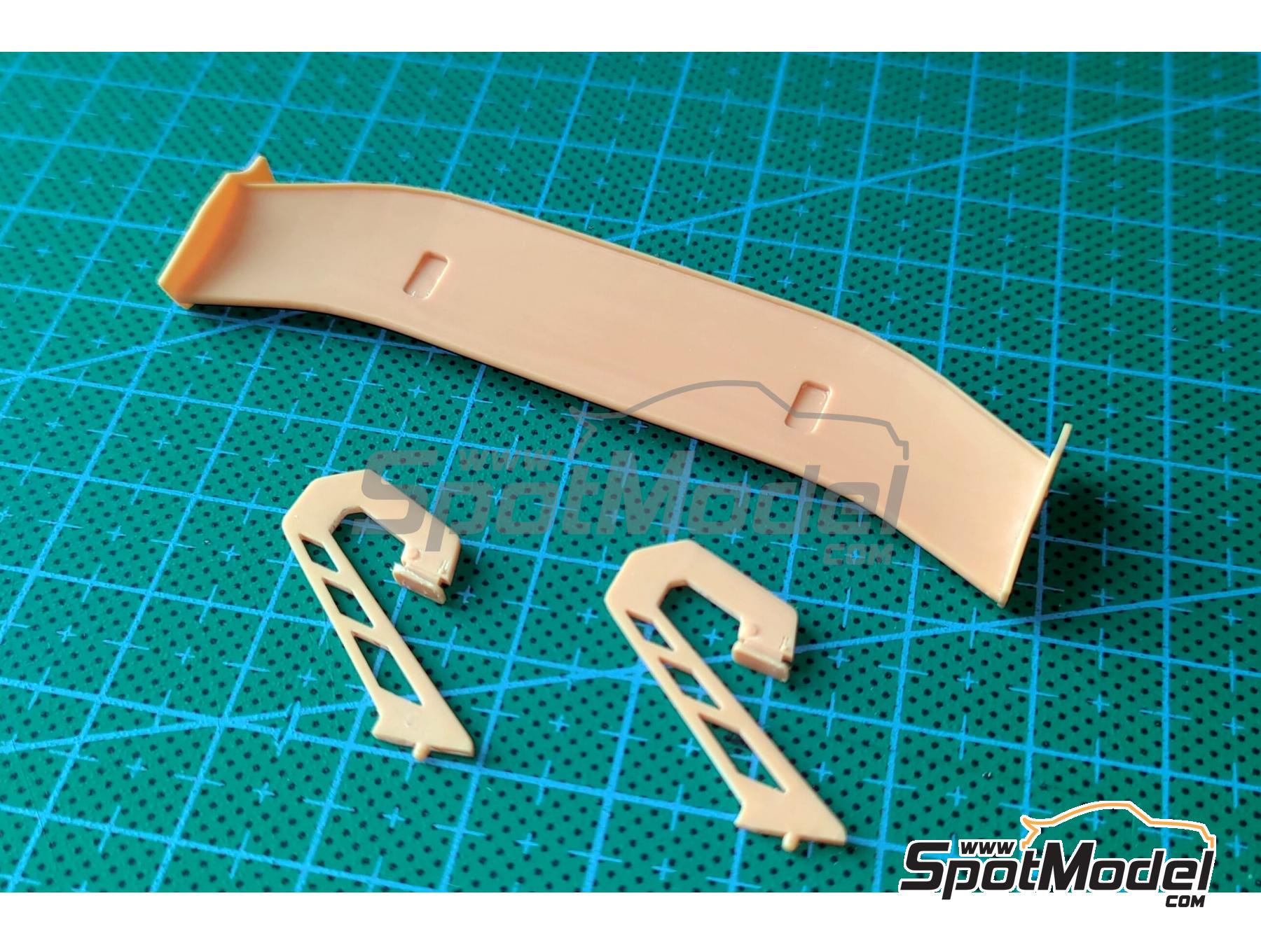 Image 2: Audi R8 LMS Evo II | Wing set in 1/24 scale manufactured by LB Production (ref.&nbsp;LB-TK08, also LBTK08)