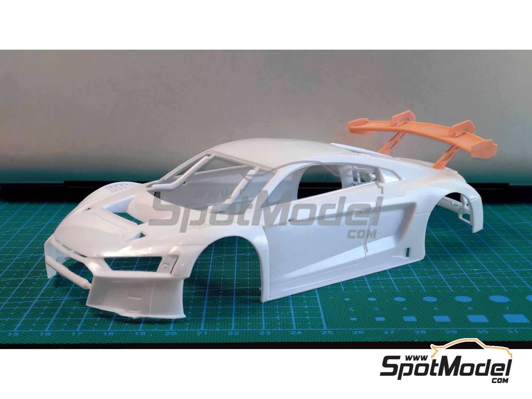 Image 3: Audi R8 LMS Evo II | Wing set in 1/24 scale manufactured by LB Production (ref.&nbsp;LB-TK08, also LBTK08)