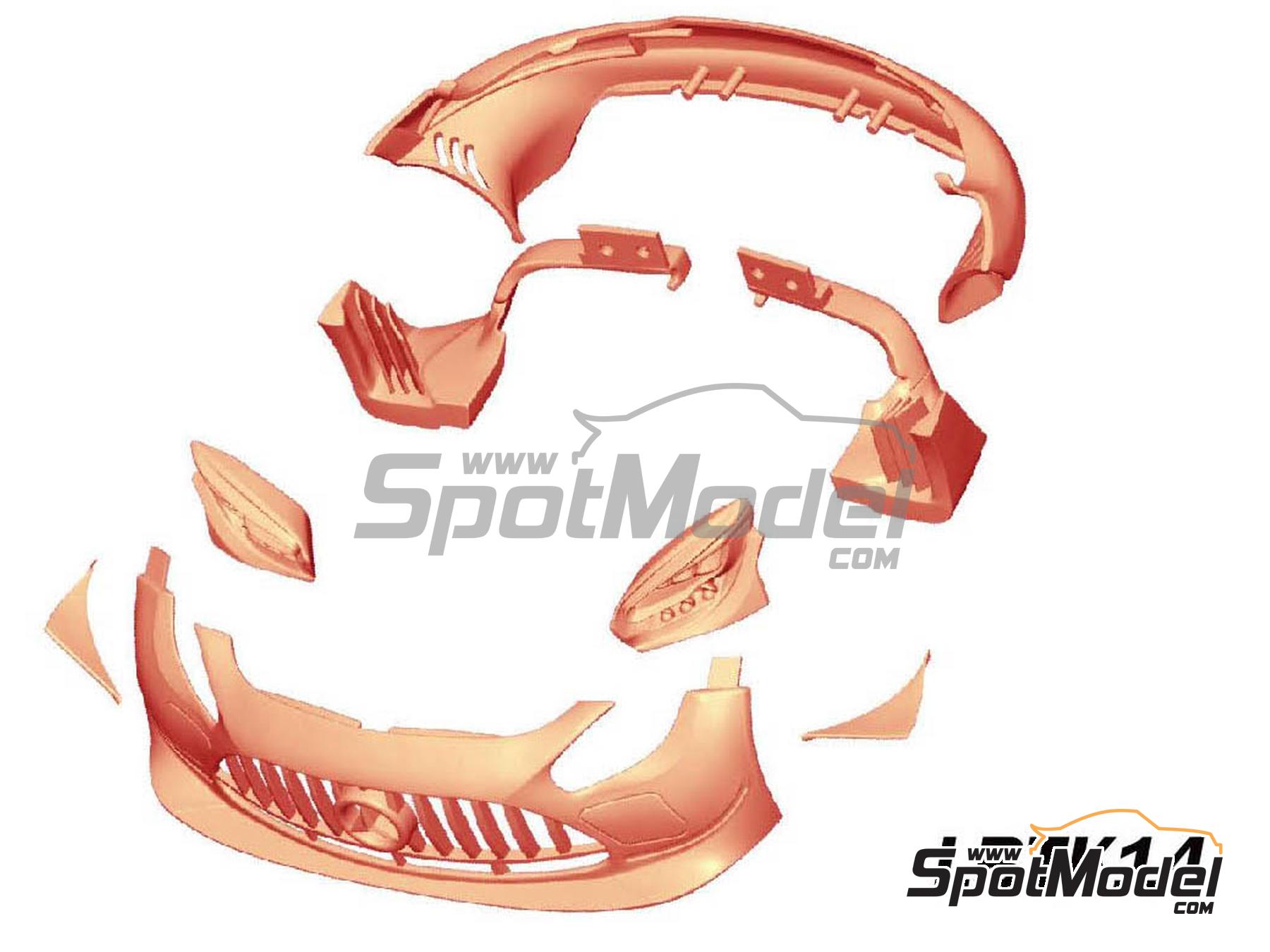 Image 2: Mercedes Benz AMG GT3 Evo | Transkit in 1/24 scale manufactured by LB Production (ref. LB-TK14, also LBTK14)