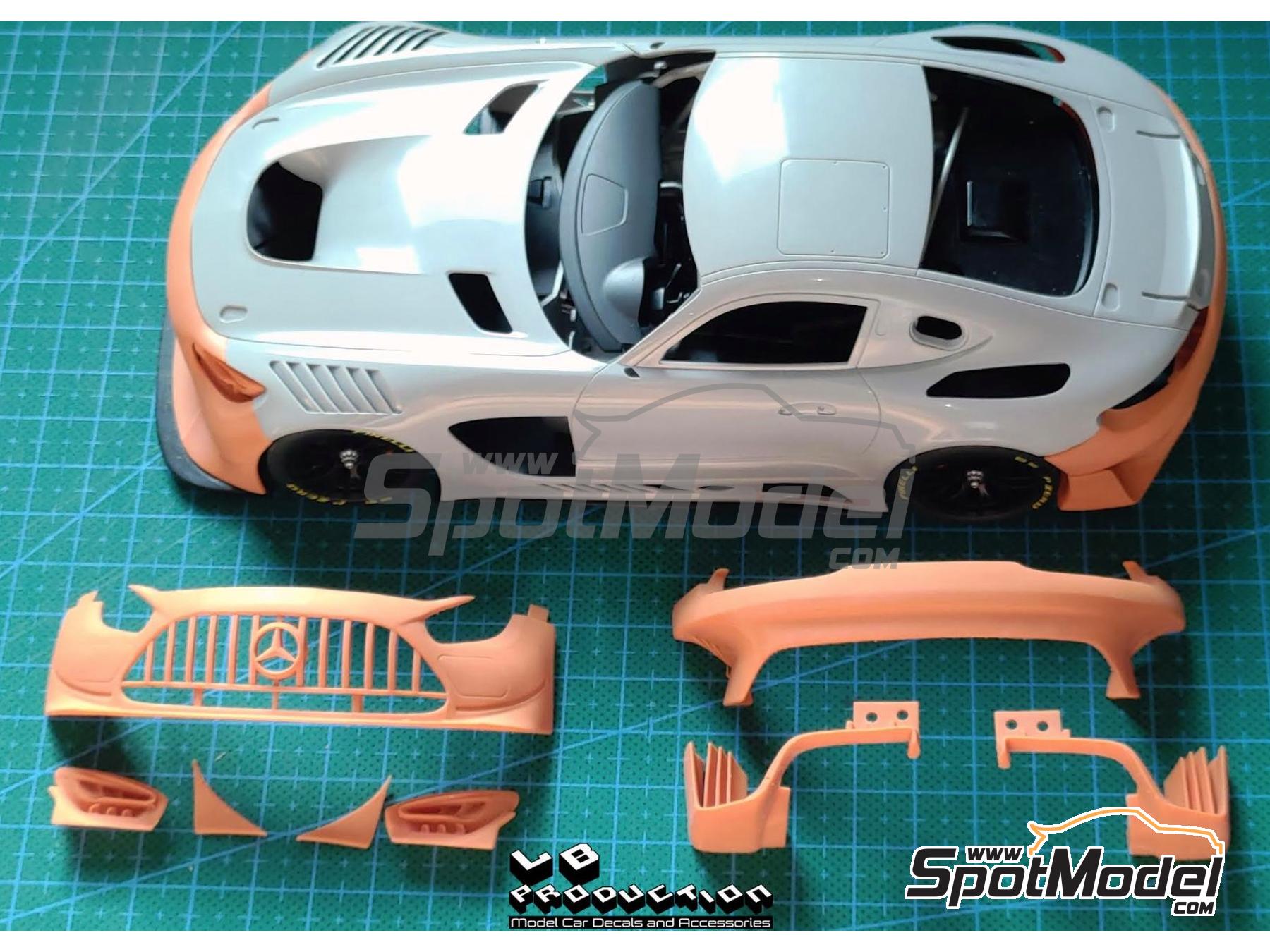Image 5: Mercedes Benz AMG GT3 Evo | Transkit in 1/24 scale manufactured by LB Production (ref. LB-TK14, also LBTK14)