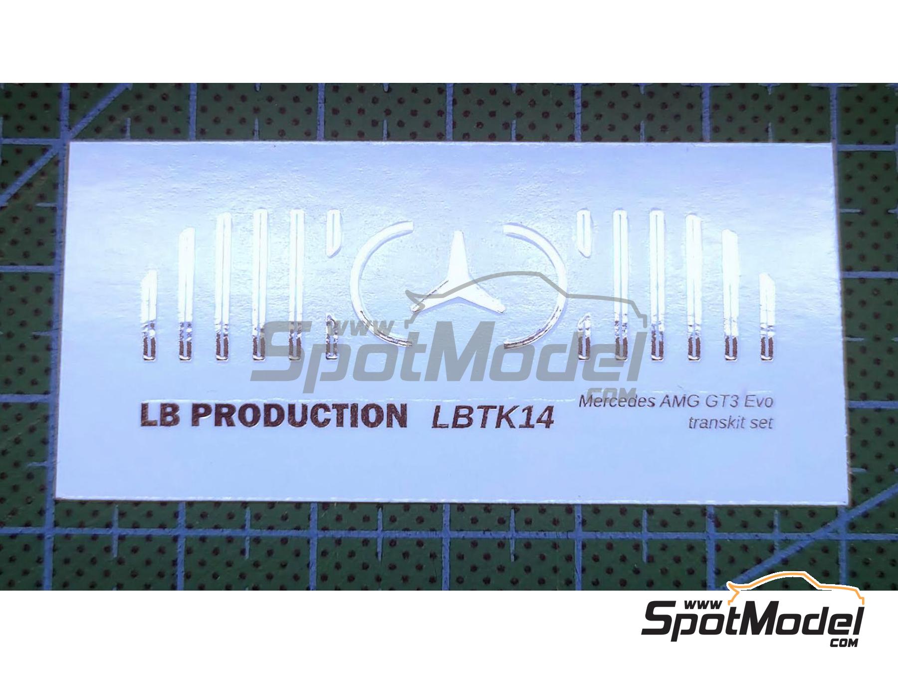 Image 7: Mercedes Benz AMG GT3 Evo | Transkit in 1/24 scale manufactured by LB Production (ref. LB-TK14, also LBTK14)