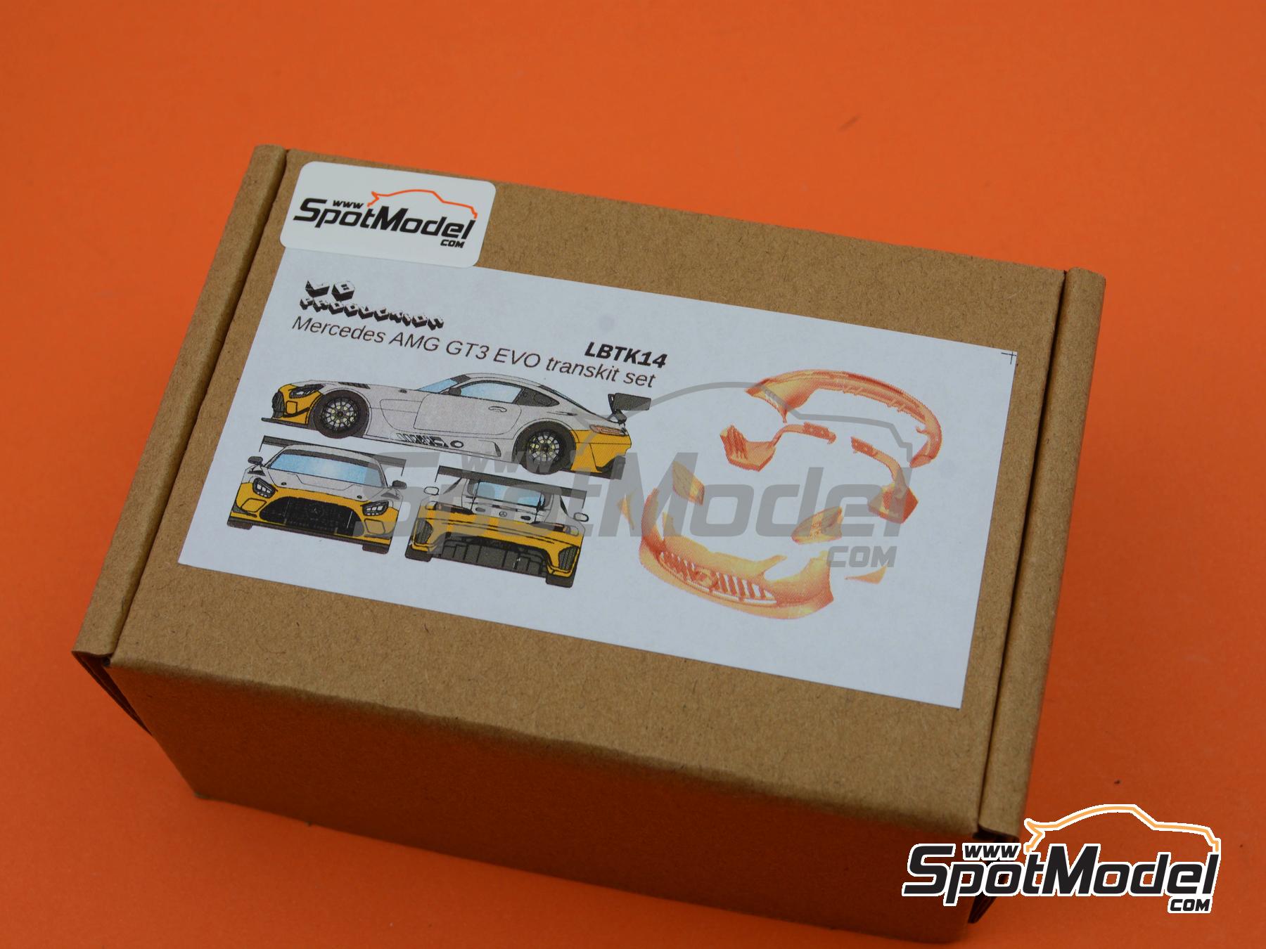 Image 14: Mercedes Benz AMG GT3 Evo | Transkit in 1/24 scale manufactured by LB Production (ref. LB-TK14, also LBTK14)