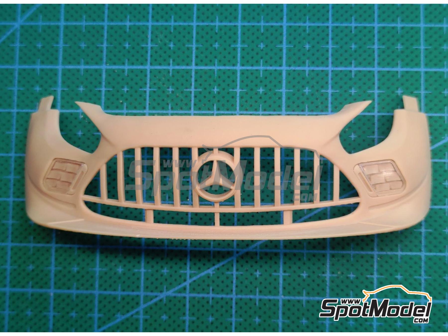 Image 1: Mercedes Benz AMG GT3 Evo con luces de niebla | Transkit en escala&nbsp;1/24 fabricado por LB Production (ref.&nbsp;LB-TK15, tambien LBTK15)