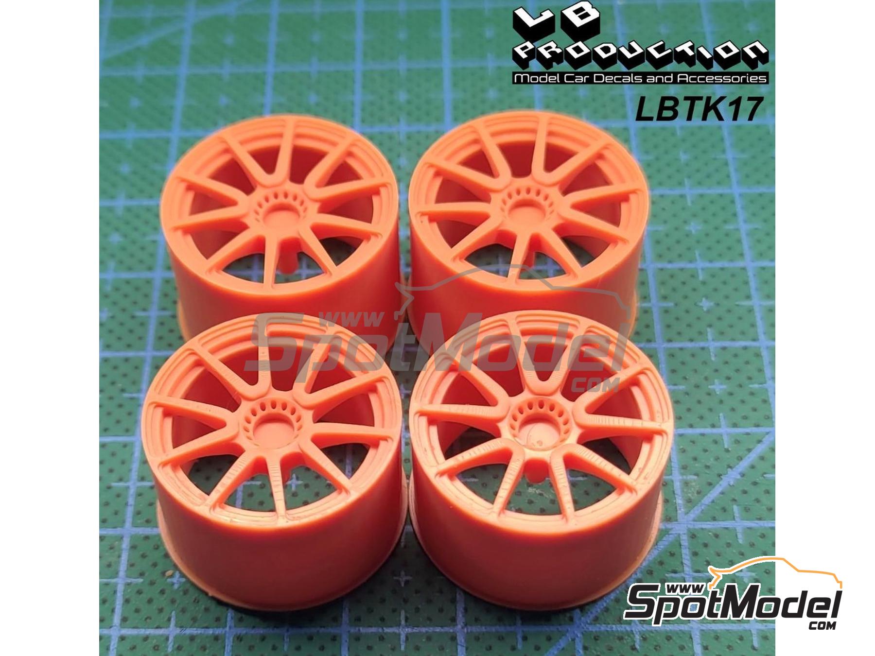 Image 1: TWS Racing | Rims in 1/24 scale manufactured by LB Production (ref. LB-TK17, also LBTK17)