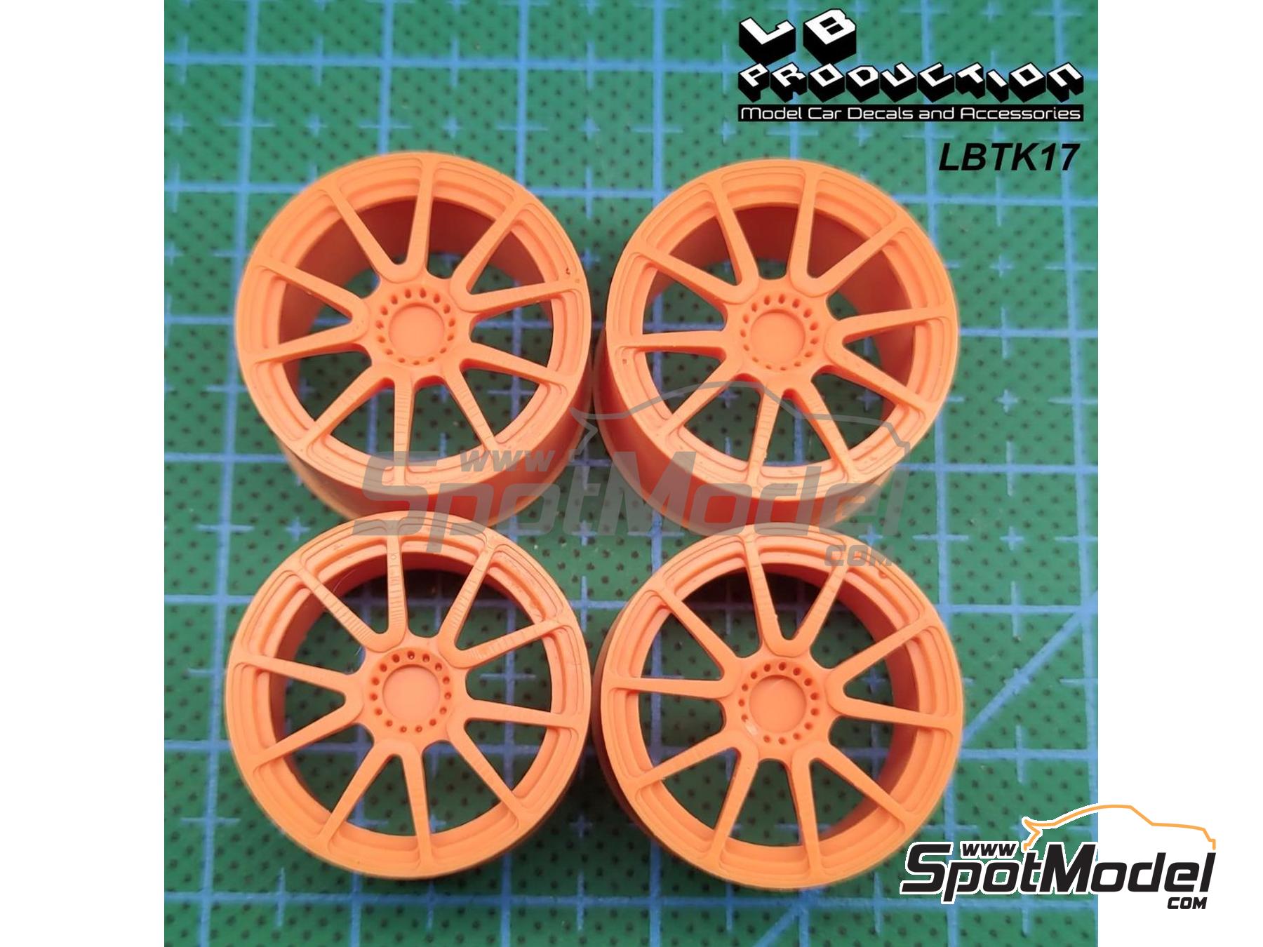 Image 2: TWS Racing | Rims in 1/24 scale manufactured by LB Production (ref. LB-TK17, also LBTK17)