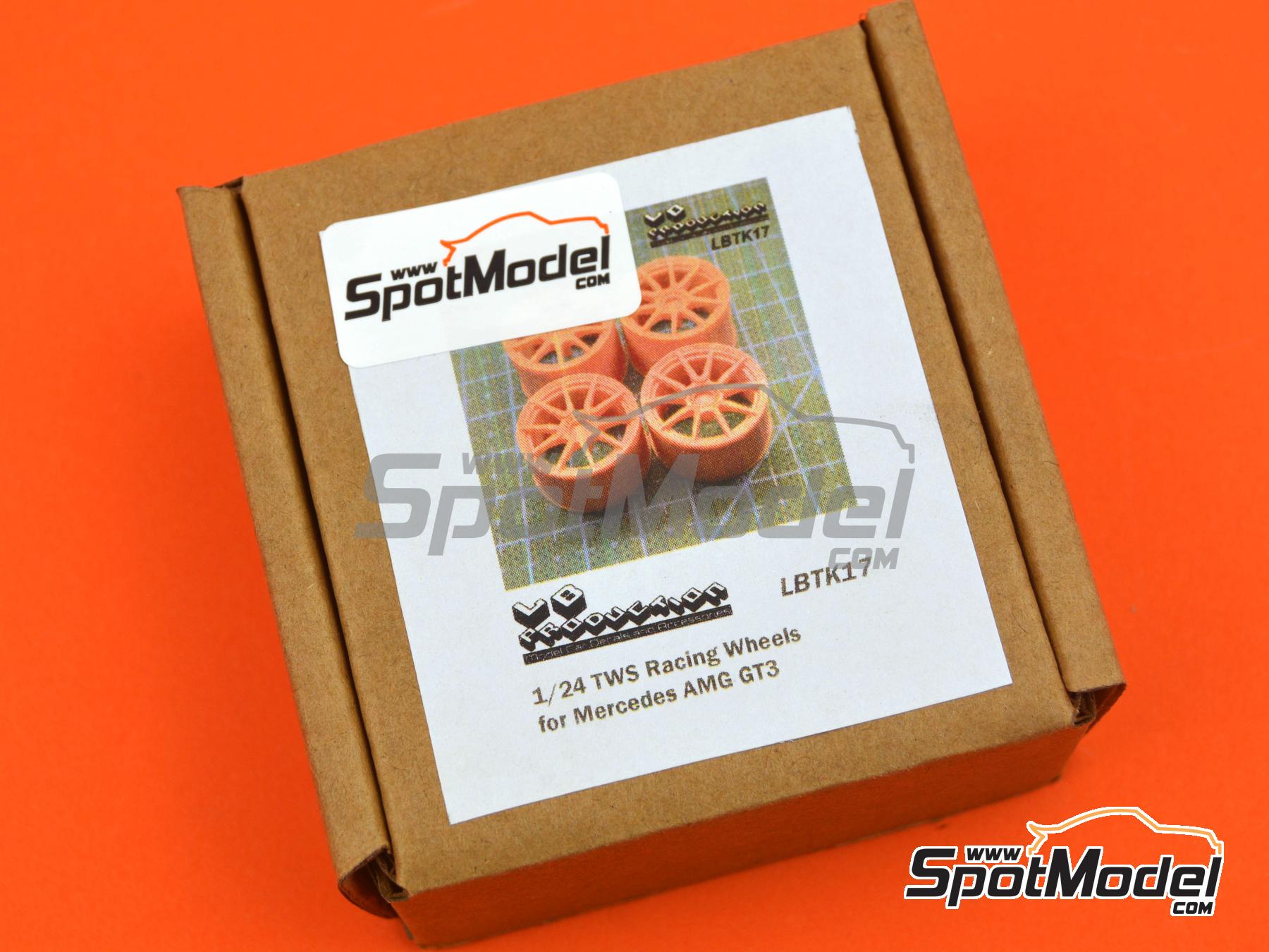 Image 3: TWS Racing | Rims in 1/24 scale manufactured by LB Production (ref. LB-TK17, also LBTK17)