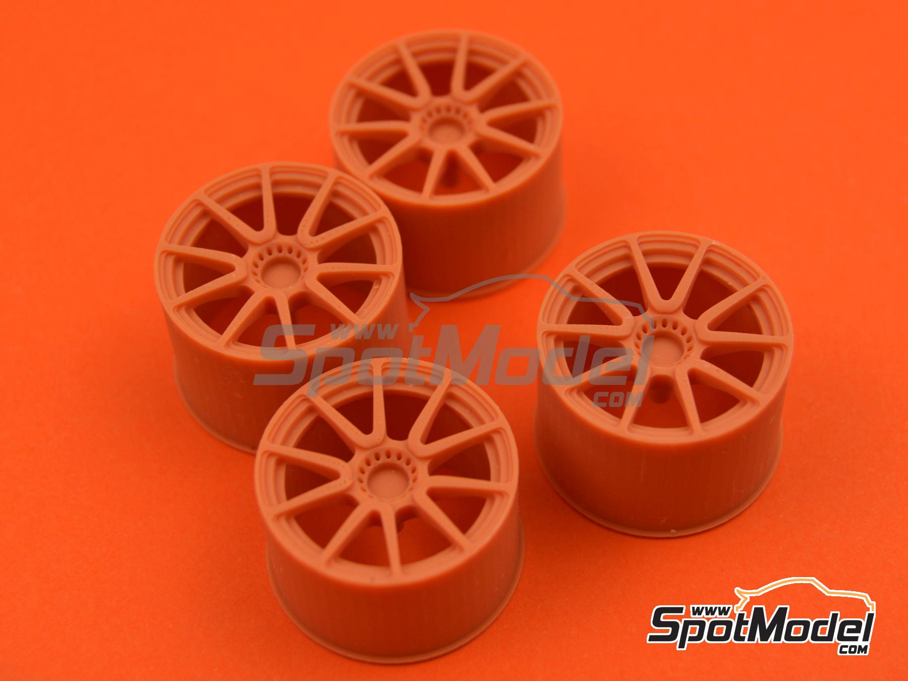 Image 4: TWS Racing | Rims in 1/24 scale manufactured by LB Production (ref. LB-TK17, also LBTK17)