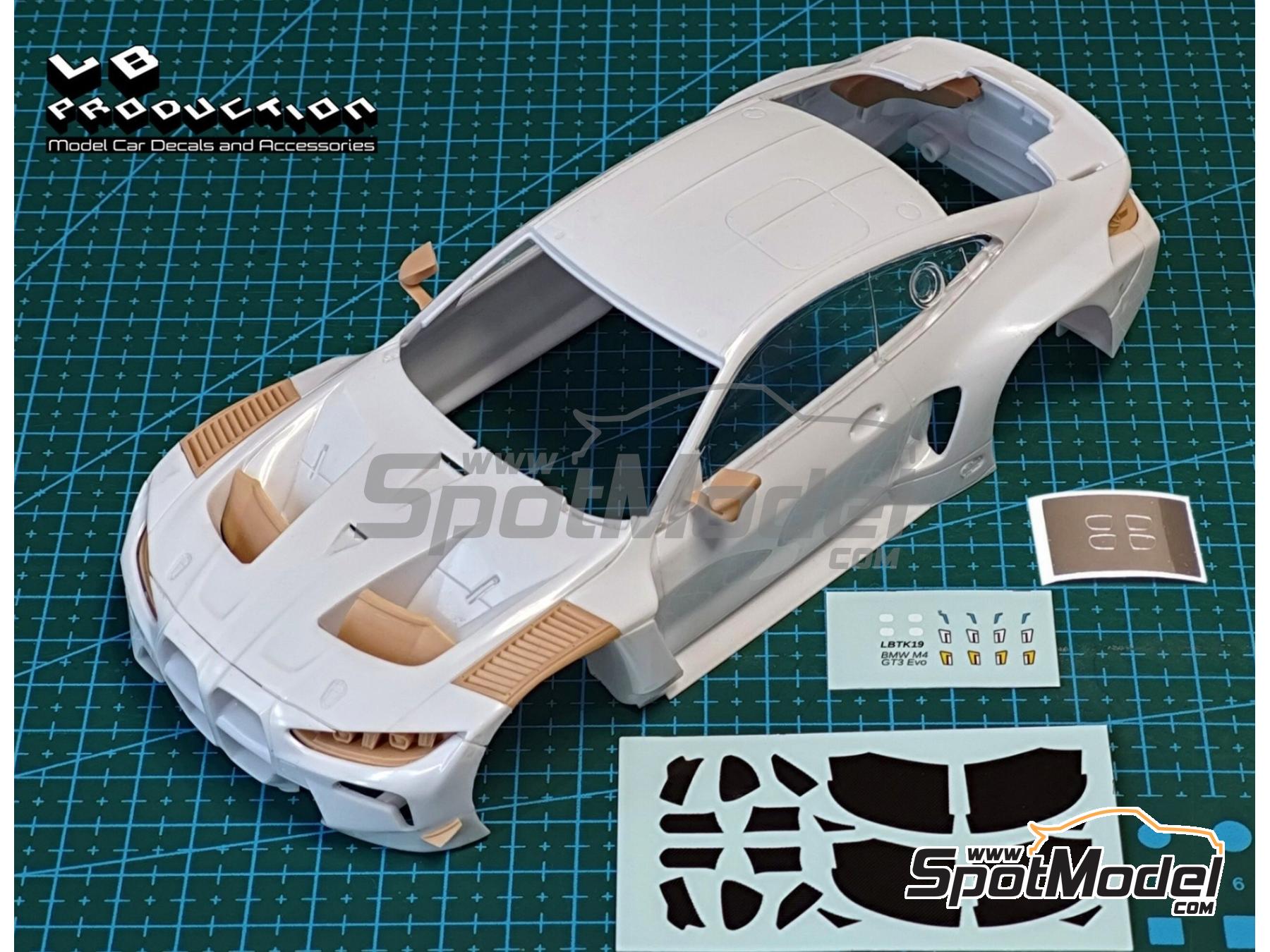 Image 2: BMW M4 GT3 Evo | Transkit in 1/24 scale manufactured by LB Production (ref.&nbsp;LB-TK19, also LBTK19)