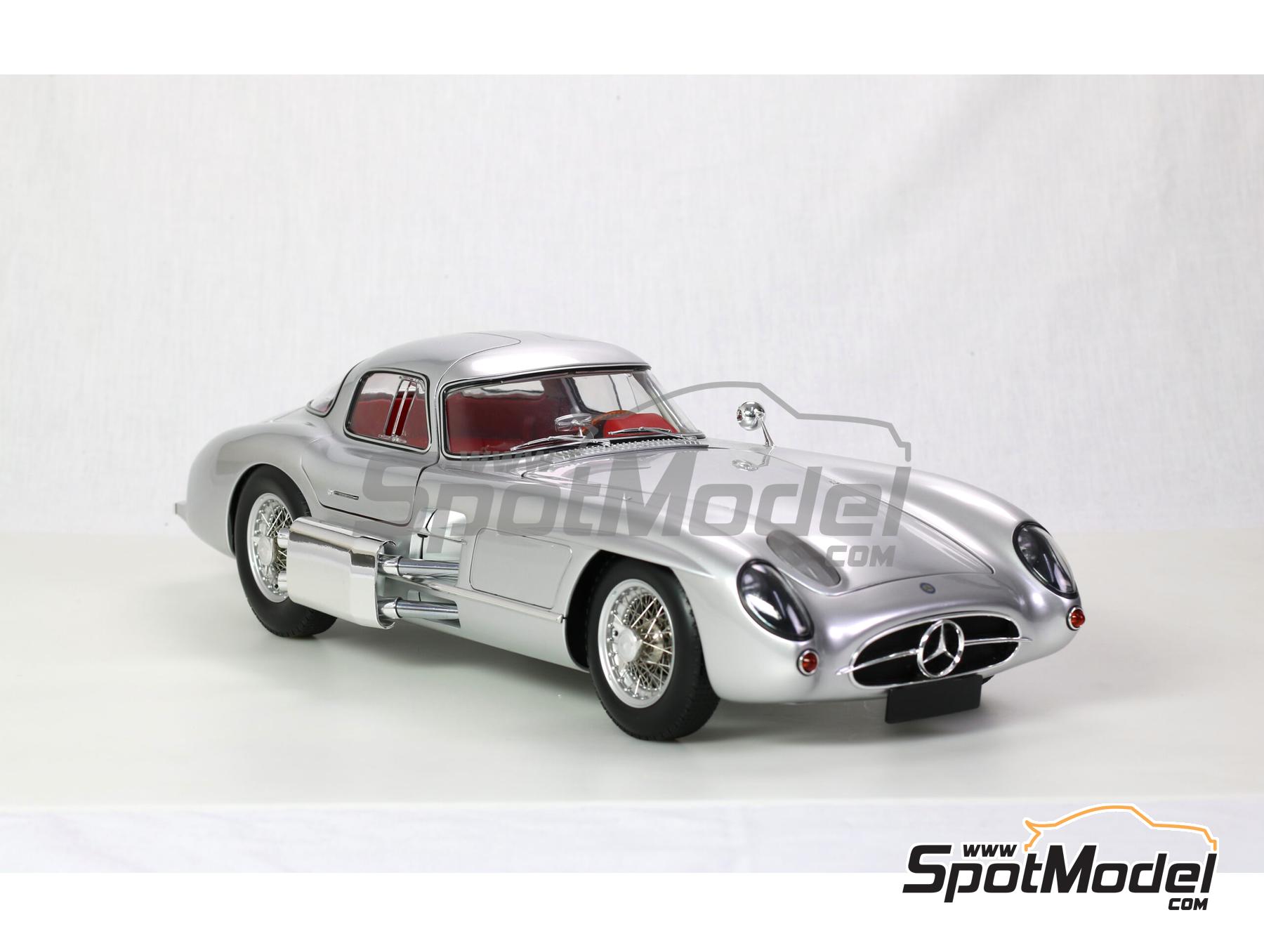 Image 2: Mercedes-Benz 300 SLR Uhlenhaut Coupe Rot - Red version -  1956 | Car scale model kit in 1/8 scale manufactured by Legrand (ref.&nbsp;LE105, also 4250528623793)