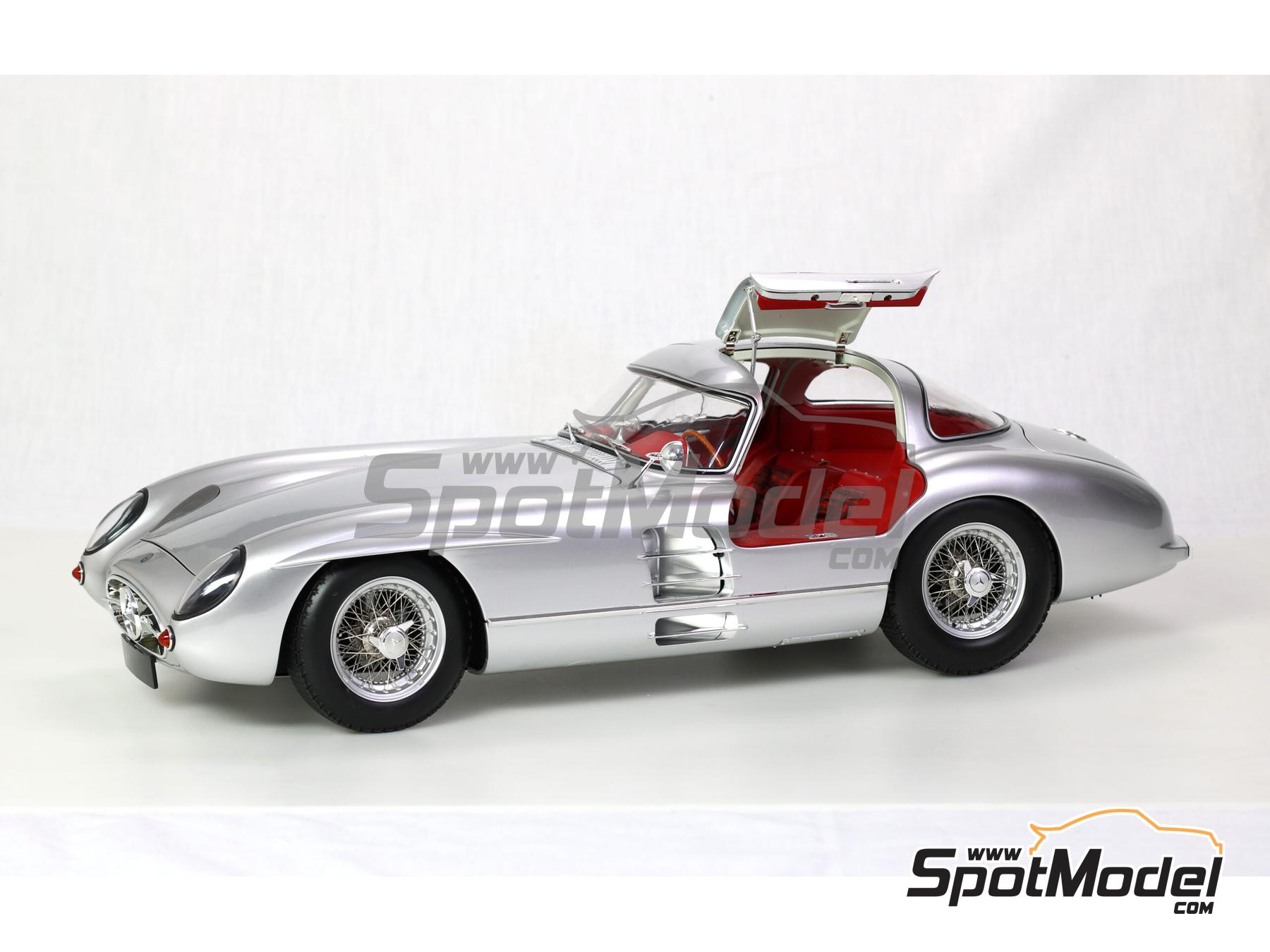 Image 5: Mercedes-Benz 300 SLR Uhlenhaut Coupe Rot - Red version -  1956 | Car scale model kit in 1/8 scale manufactured by Legrand (ref.&nbsp;LE105, also 4250528623793)