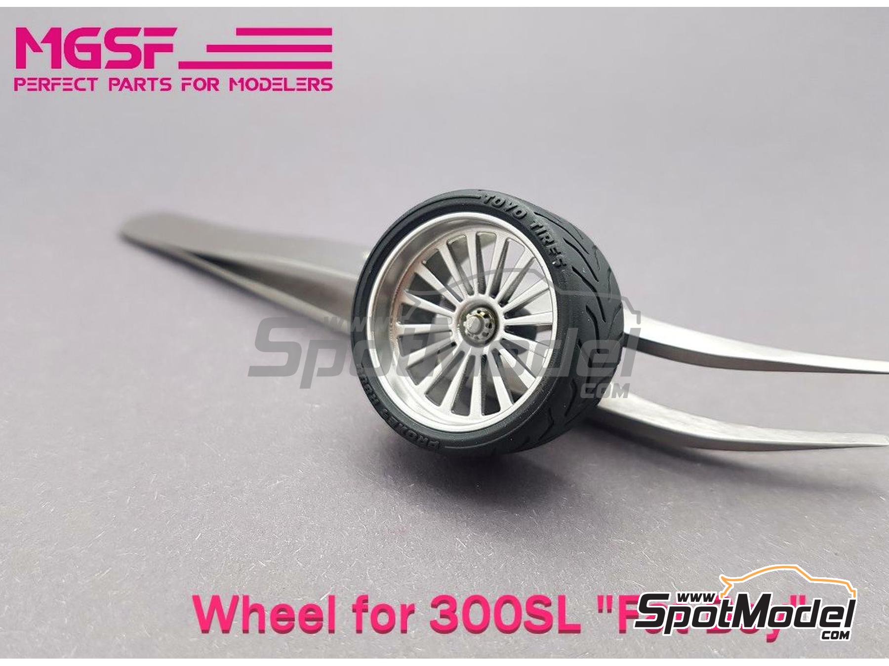 Image 5: Mercedes-Benz 300SL Fat Boy Restomod | Transkit in 1/24 scale manufactured by MGSF (ref. MGSF-UK24-015A, also UK24-015A)