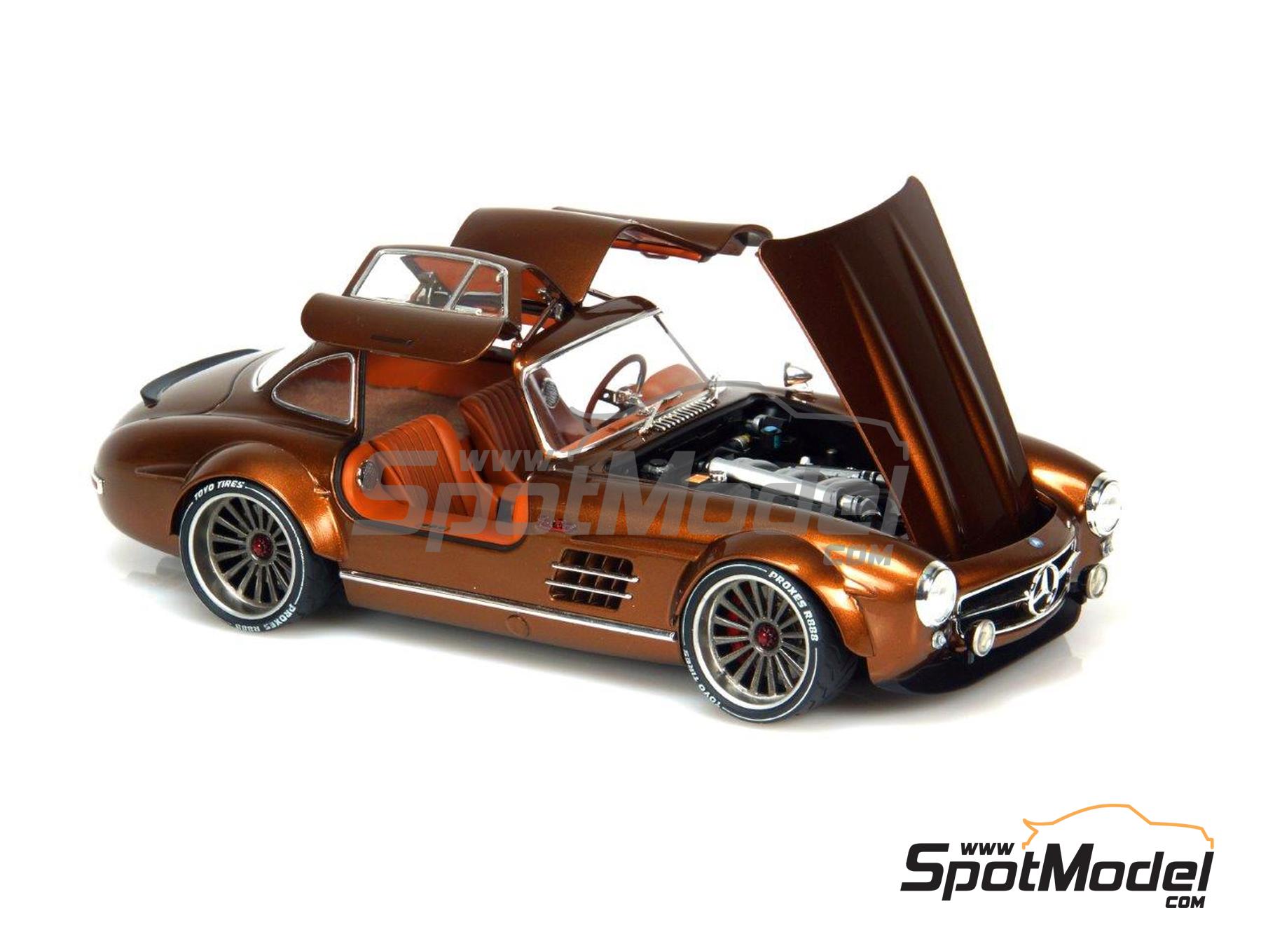 Image 7: Mercedes-Benz 300SL Fat Boy Restomod | Transkit in 1/24 scale manufactured by MGSF (ref. MGSF-UK24-015A, also UK24-015A)