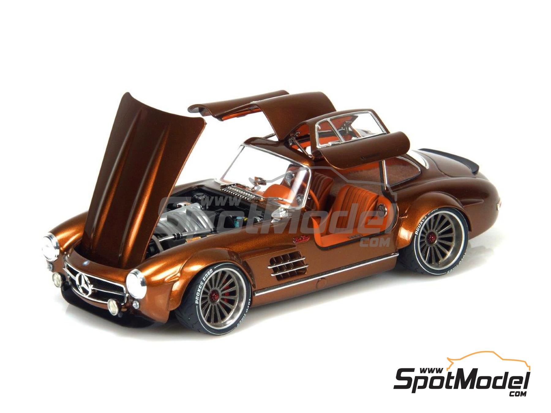 Image 8: Mercedes-Benz 300SL Fat Boy Restomod | Transkit in 1/24 scale manufactured by MGSF (ref. MGSF-UK24-015A, also UK24-015A)