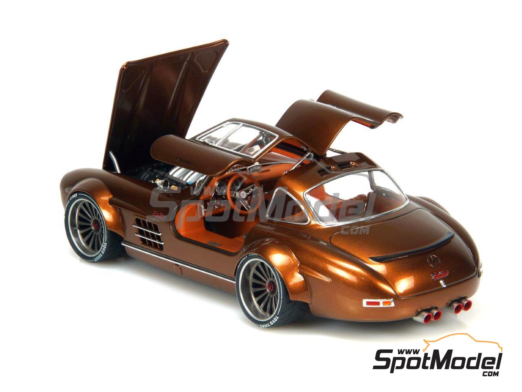 Image 10: Mercedes-Benz 300SL Fat Boy Restomod | Transkit in 1/24 scale manufactured by MGSF (ref. MGSF-UK24-015A, also UK24-015A)