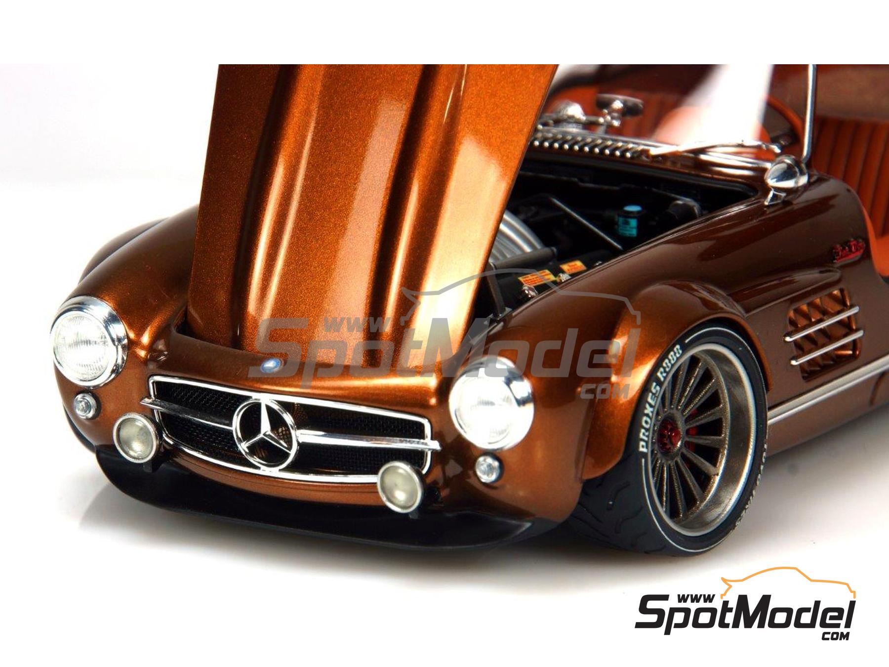 Image 13: Mercedes-Benz 300SL Fat Boy Restomod | Transkit in 1/24 scale manufactured by MGSF (ref. MGSF-UK24-015A, also UK24-015A)