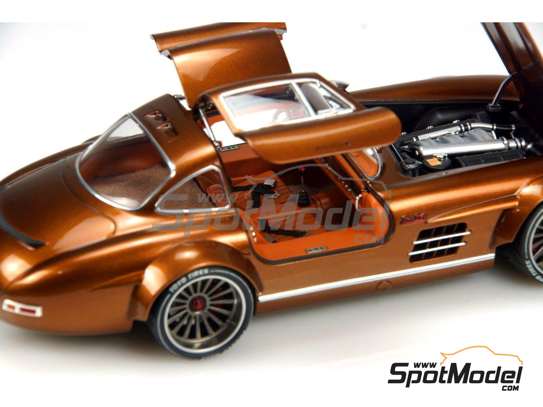 Image 14: Mercedes-Benz 300SL Fat Boy Restomod | Transkit in 1/24 scale manufactured by MGSF (ref. MGSF-UK24-015A, also UK24-015A)