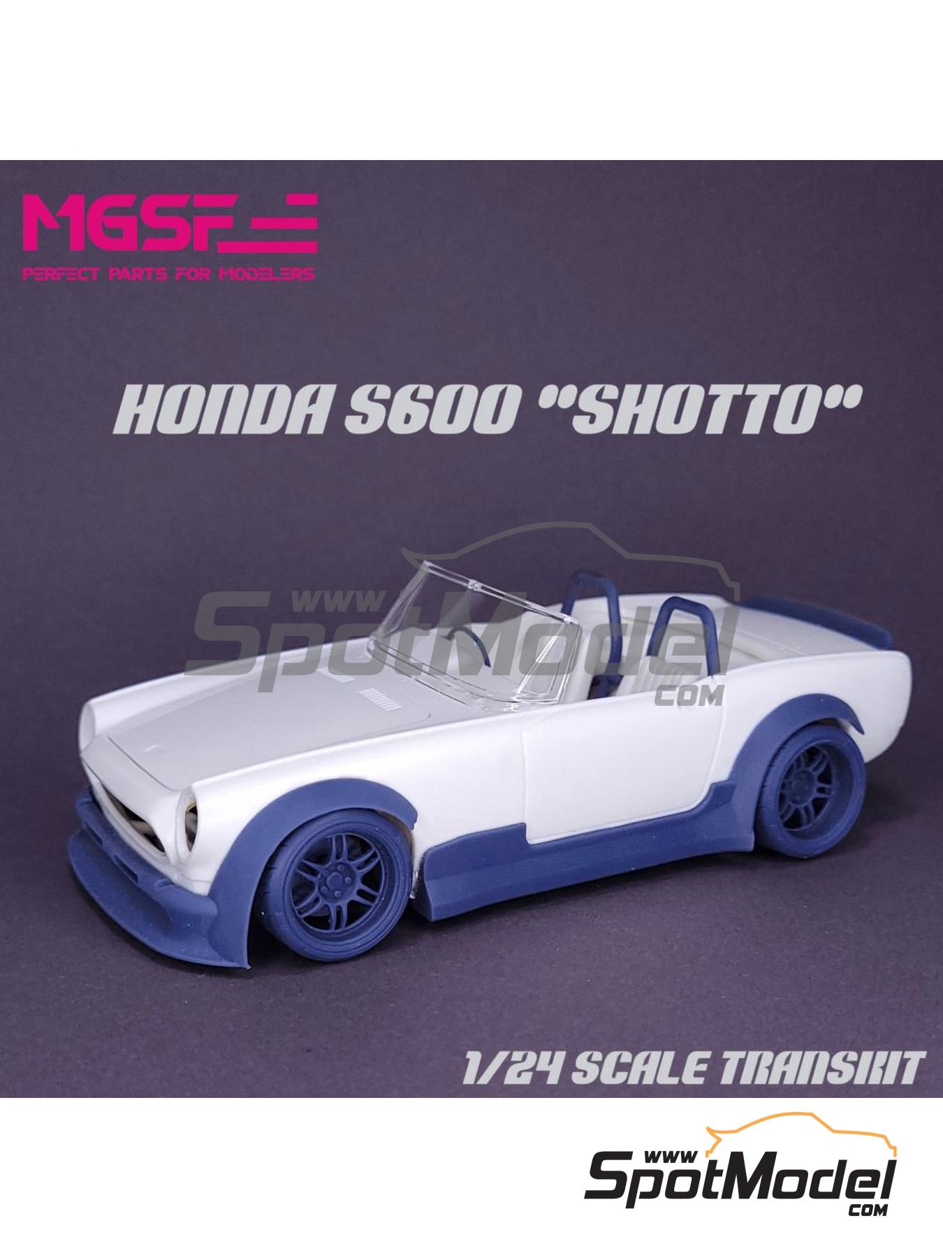 MGSF UK24-016A: Transkit 1/24 scale - Honda S600/S800 Shakotan Shotto - for  Tamiya references TAM24190, TAM24340 and TAM89657 (ref. MGSF  UK24-016A-UK24-016A) | SpotModel