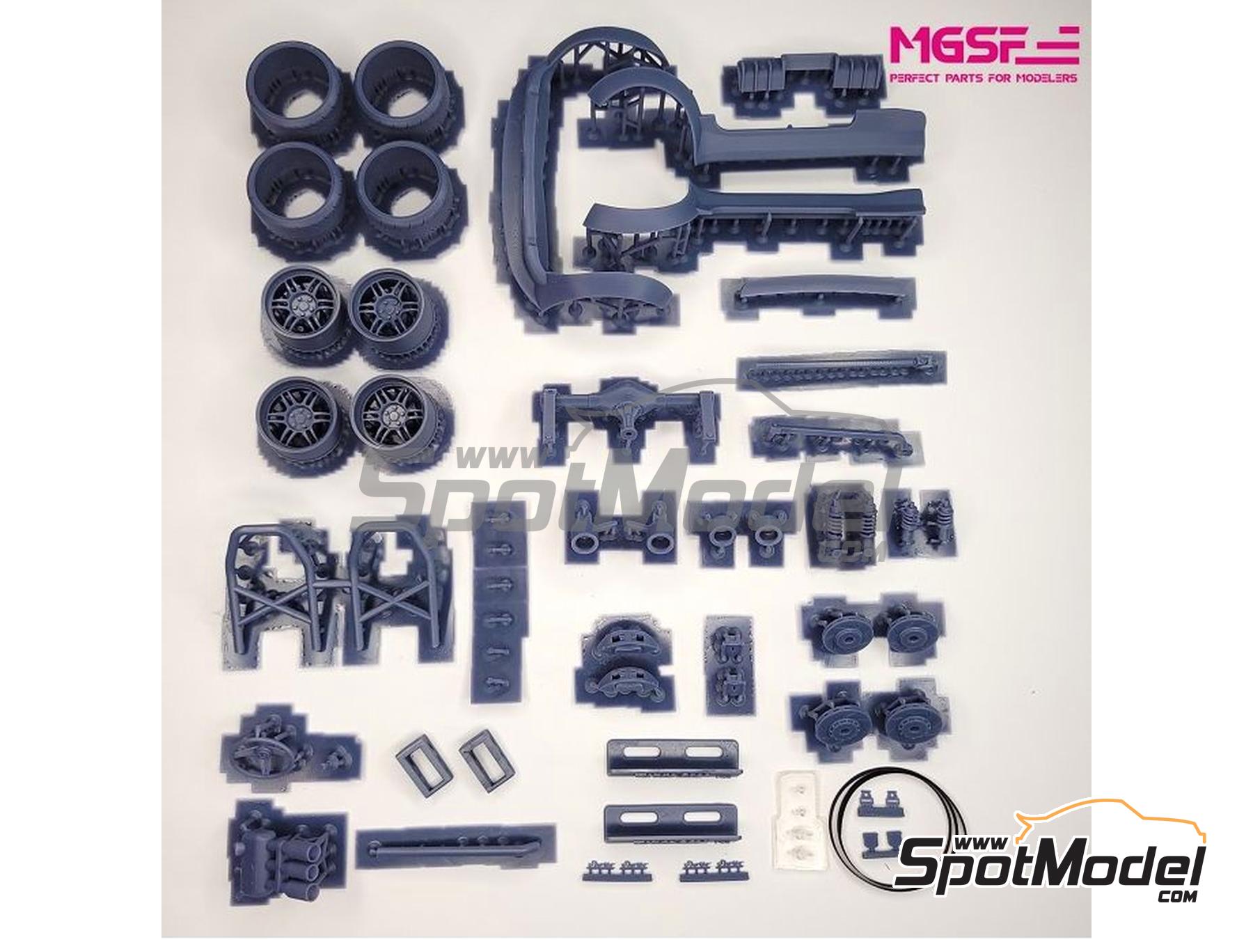 Image 11: Honda S600/S800 Shakotan Shotto | Transkit en escala&nbsp;1/24 fabricado por MGSF (ref.&nbsp;MGSF-UK24-016A, tambien UK24-016A)