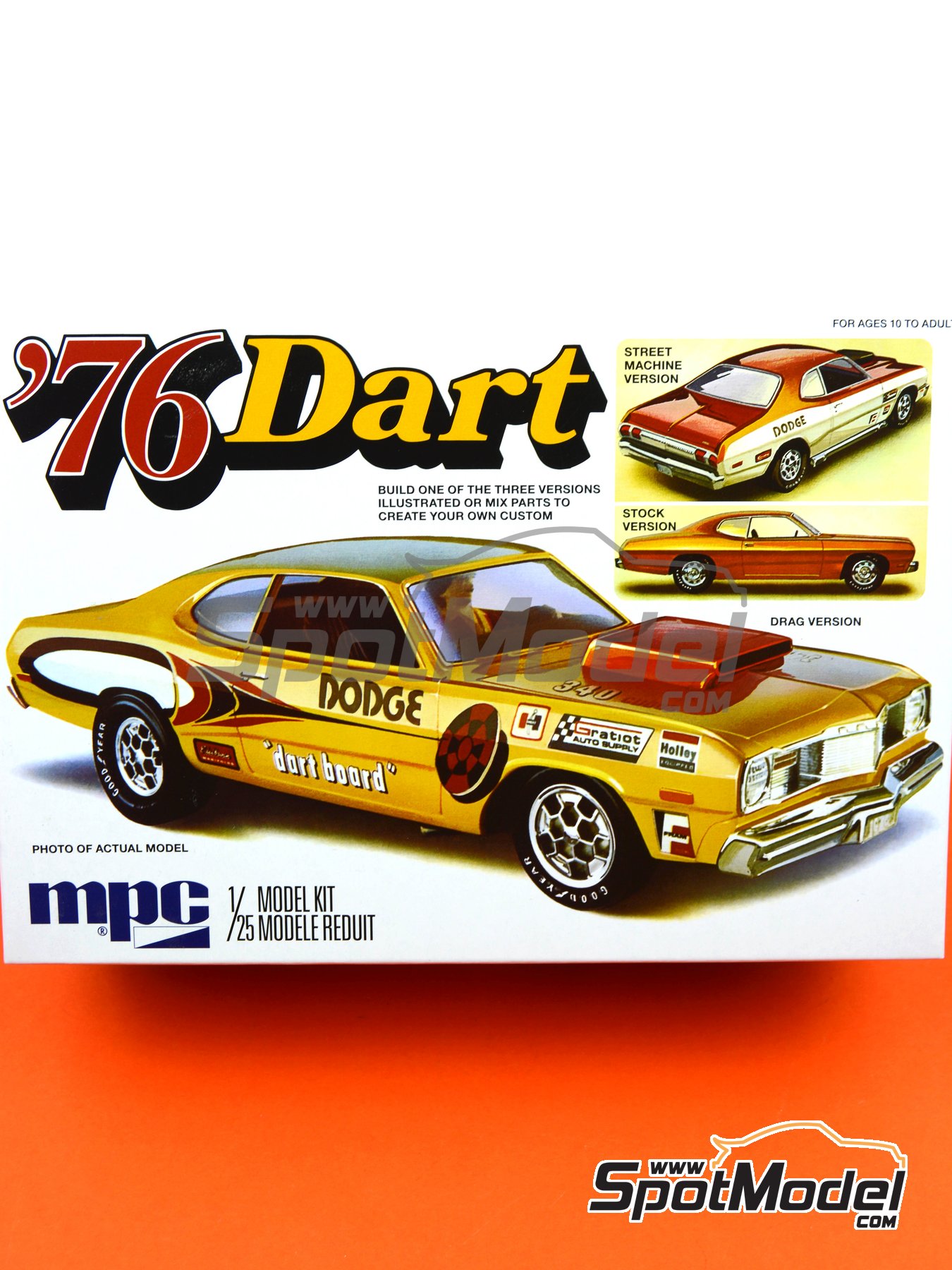 MPC 1/25 1976 Dodge Dart Sport Plastic Model Kit Mpc925 for sale online 