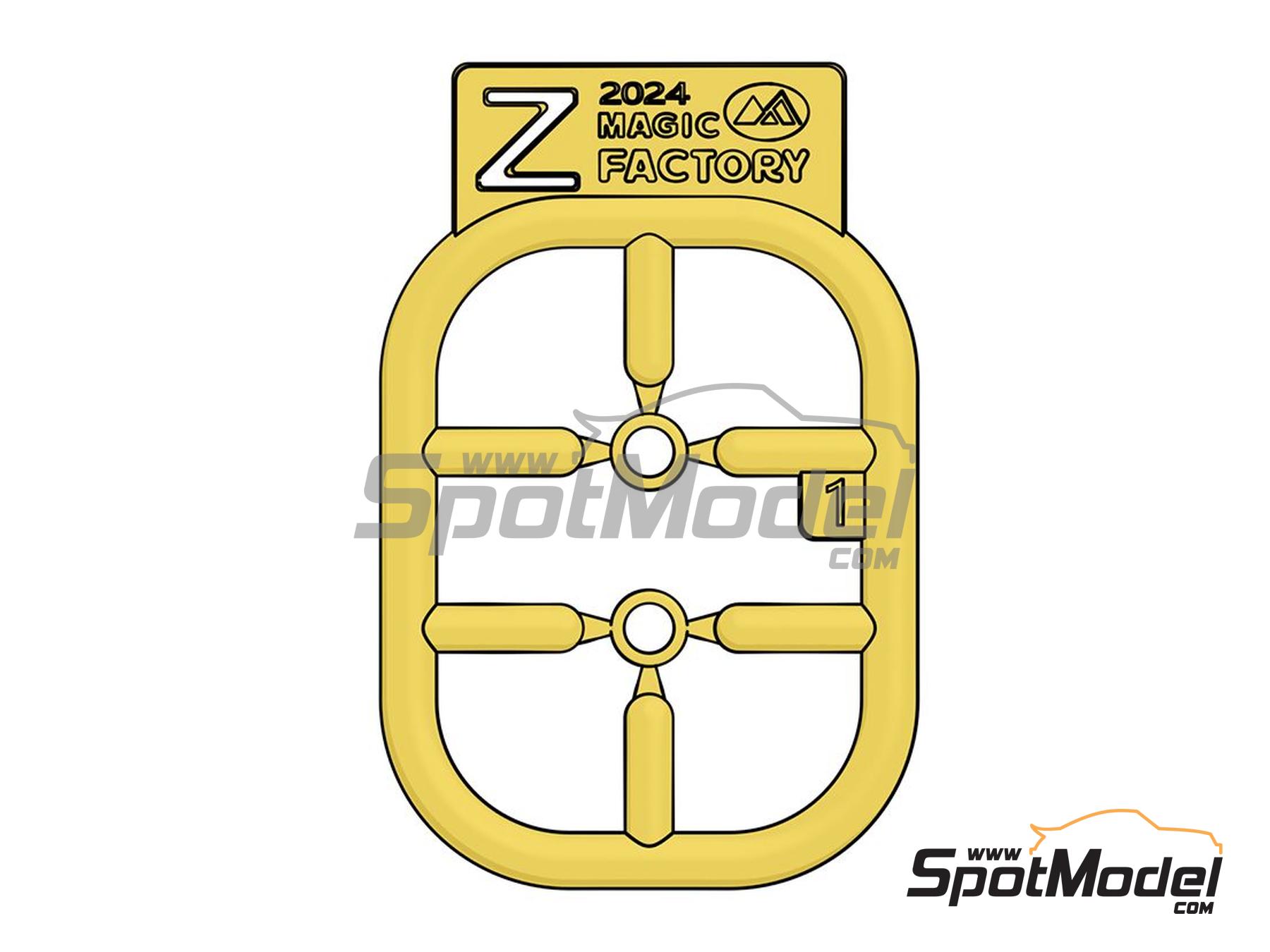 Image 25: Honda CBR1000RR-R Fireblade SP - Pre-painted | Motorbike scale model kit in 1/9 scale manufactured by Magic Factory (ref.&nbsp;MAGIC-1402, also 6974715830495 and 1402)
