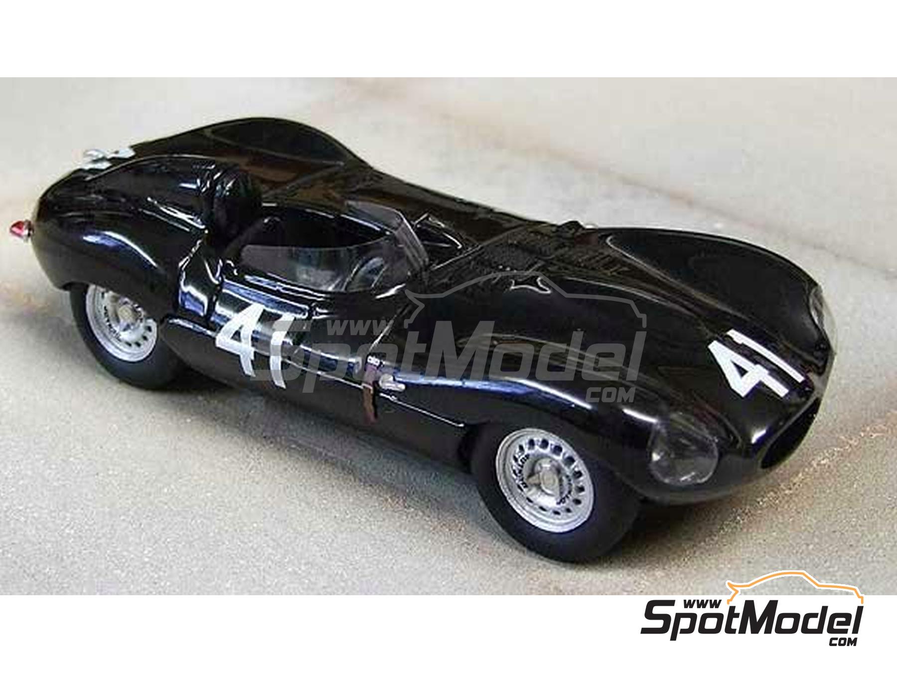 PROVENCE MOULAGE 1:43 Resin Built Model 1955 Jaguar D Type Cunningham