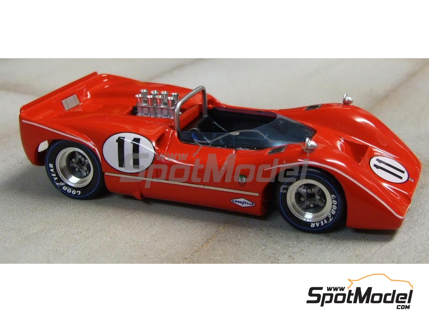 【超歓迎安い】マーシュモデル 1/43 “マクラーレン M1B“ 1966年・ハンドビルド・メタル完成品（中古・美品） レーシングカー